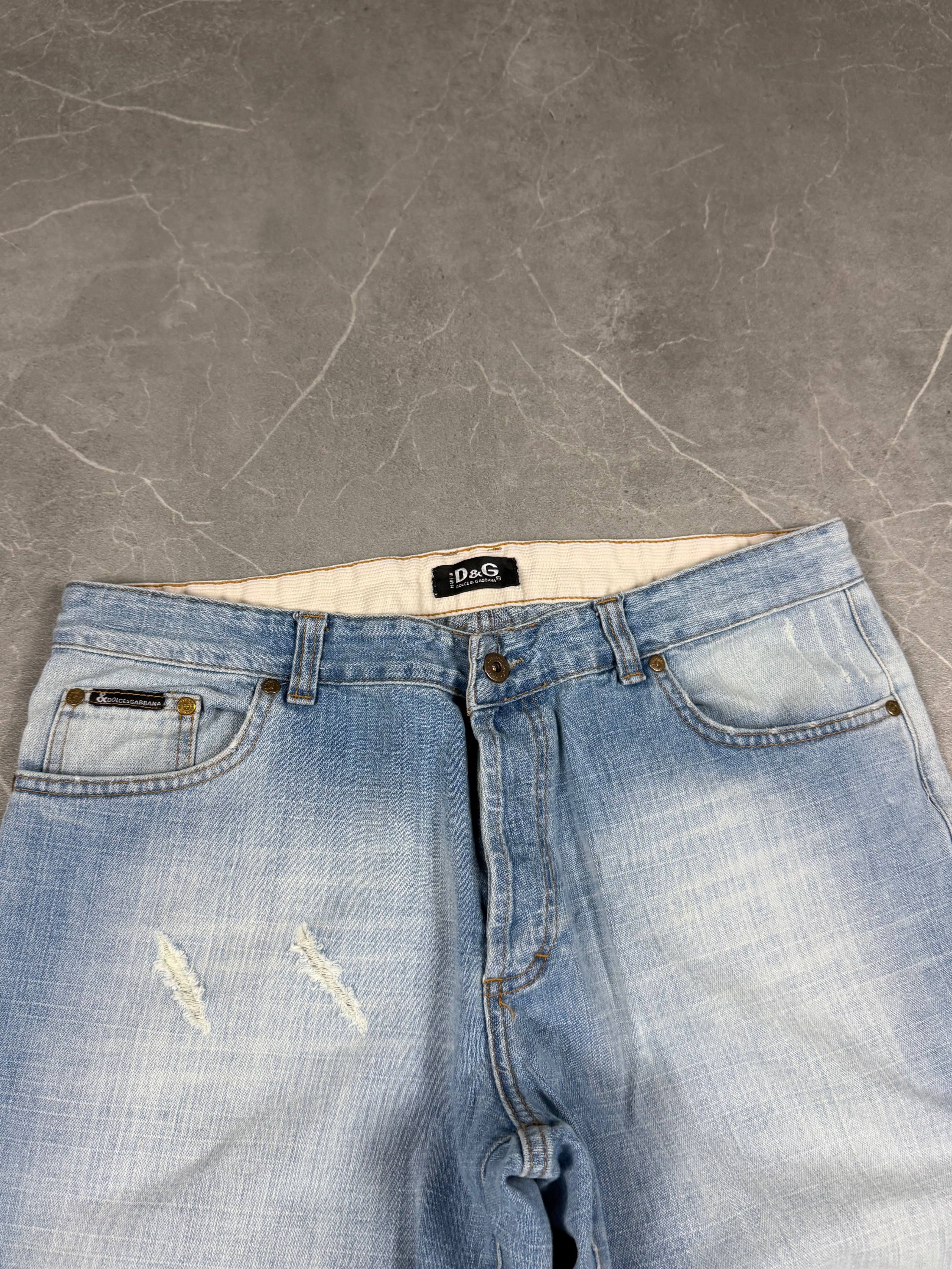 Dolce Gabbana Big Logo Jeans (S-M)