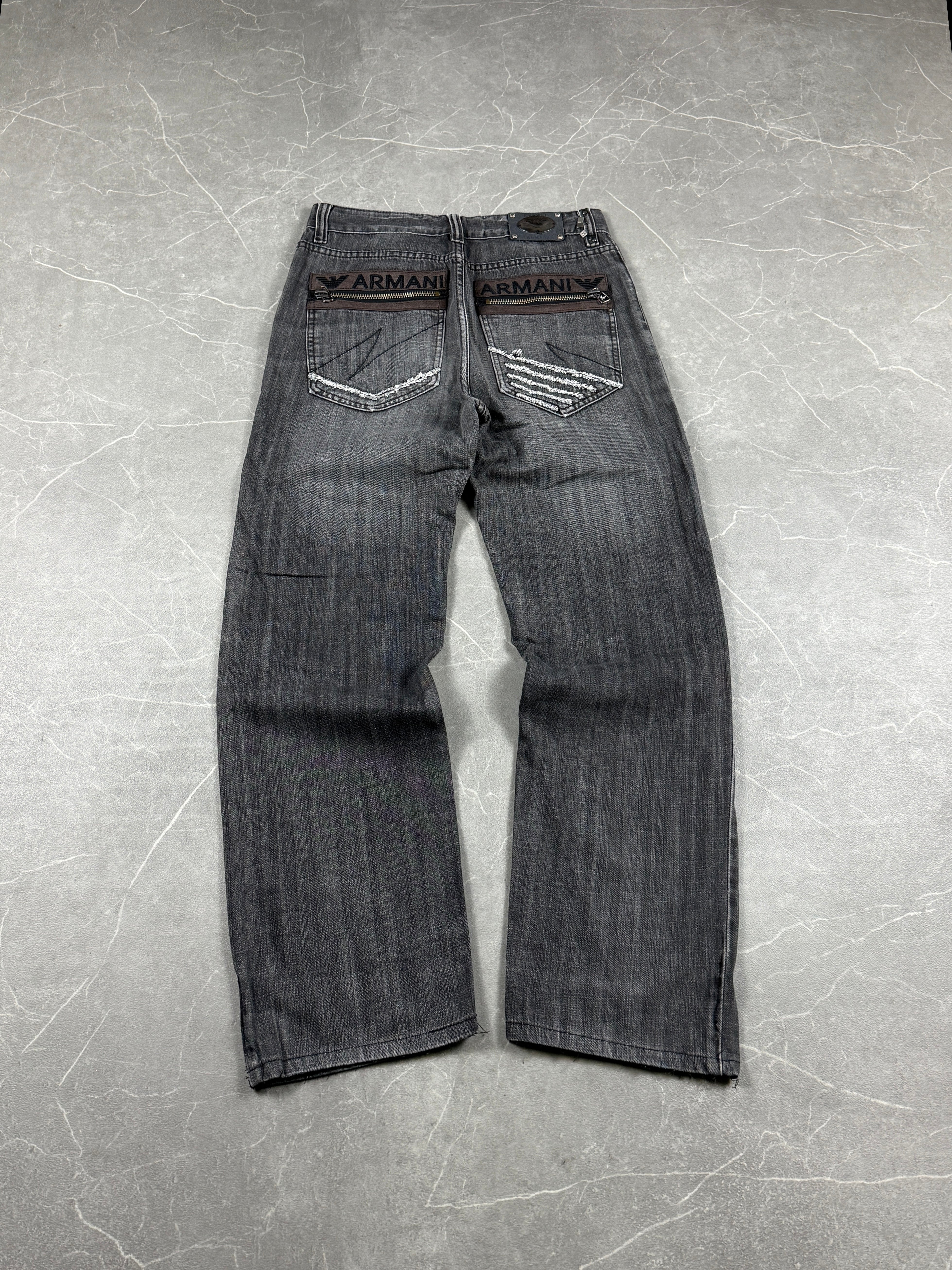 Armani Logo Jeans (S)