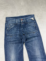 Replay Big Logo Bootcut Jeans (M)