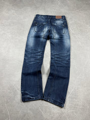 Vintage washed Slim/Straight Jeans (S)