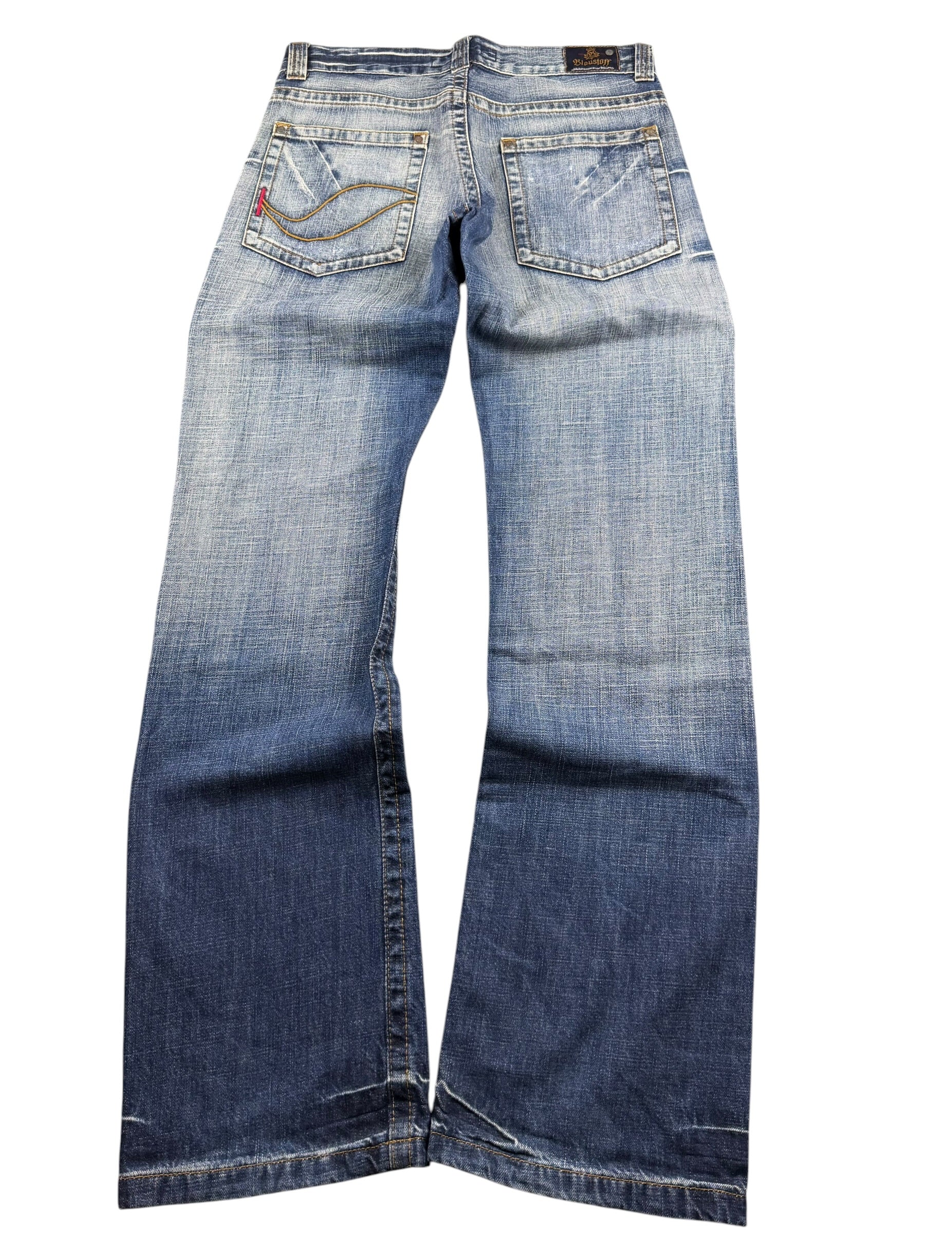 Washed Bootcut Jeans (S)