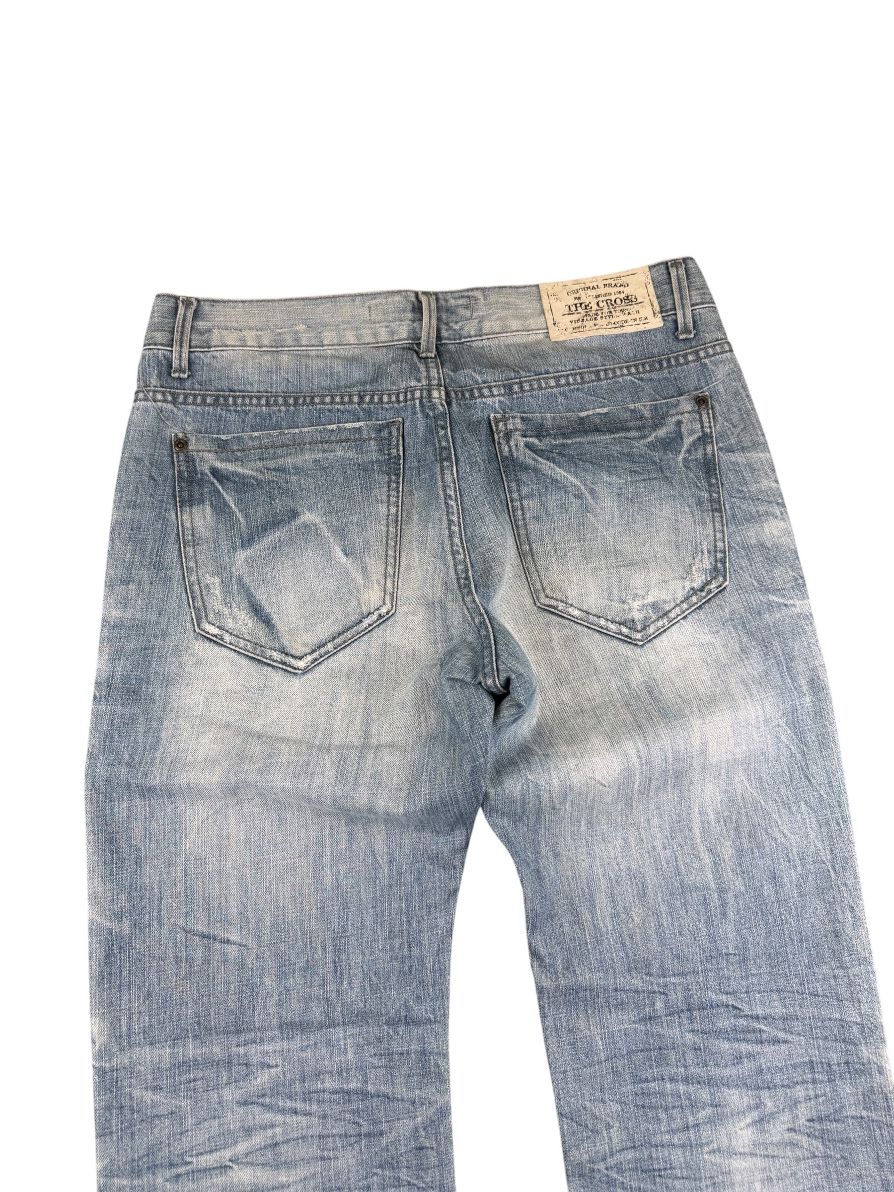 Crazy washed Bootcut Jeans (S)