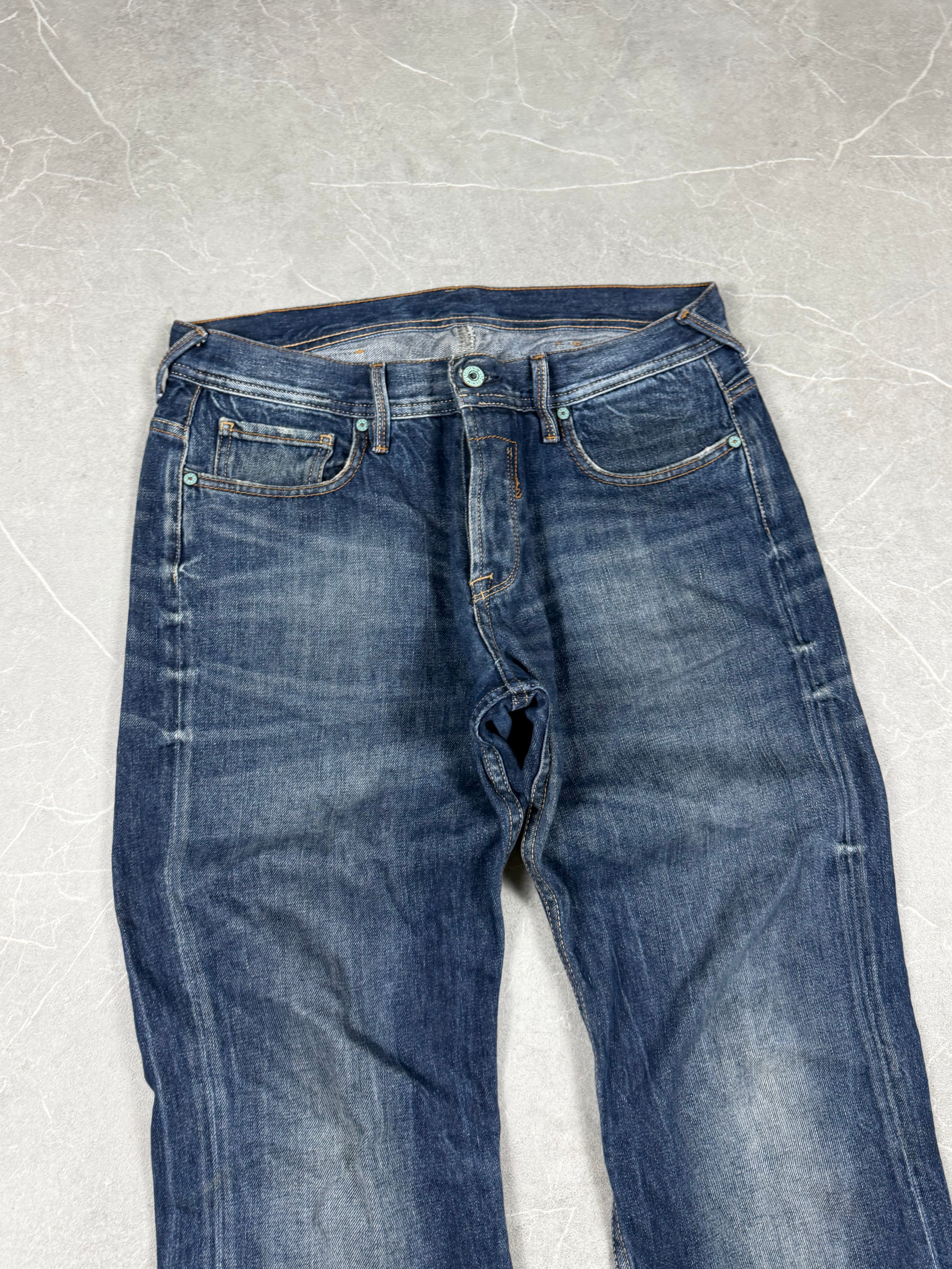 Vintage Japan Rags Straight Jeans (M-L)