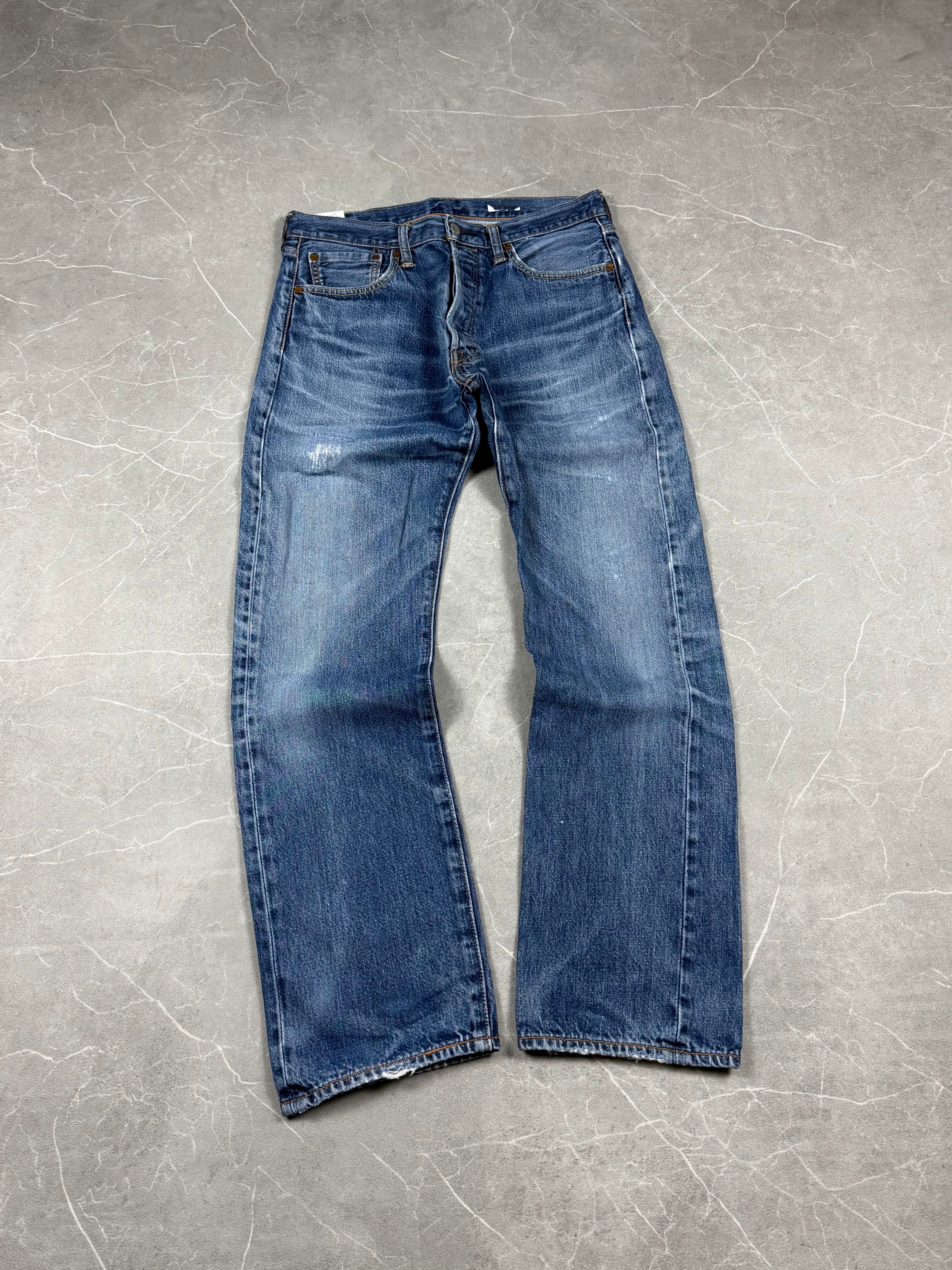 Levis 501 washed jeans (S)
