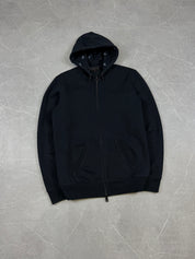 Armani Printed Hood Zip Hoodie (S)