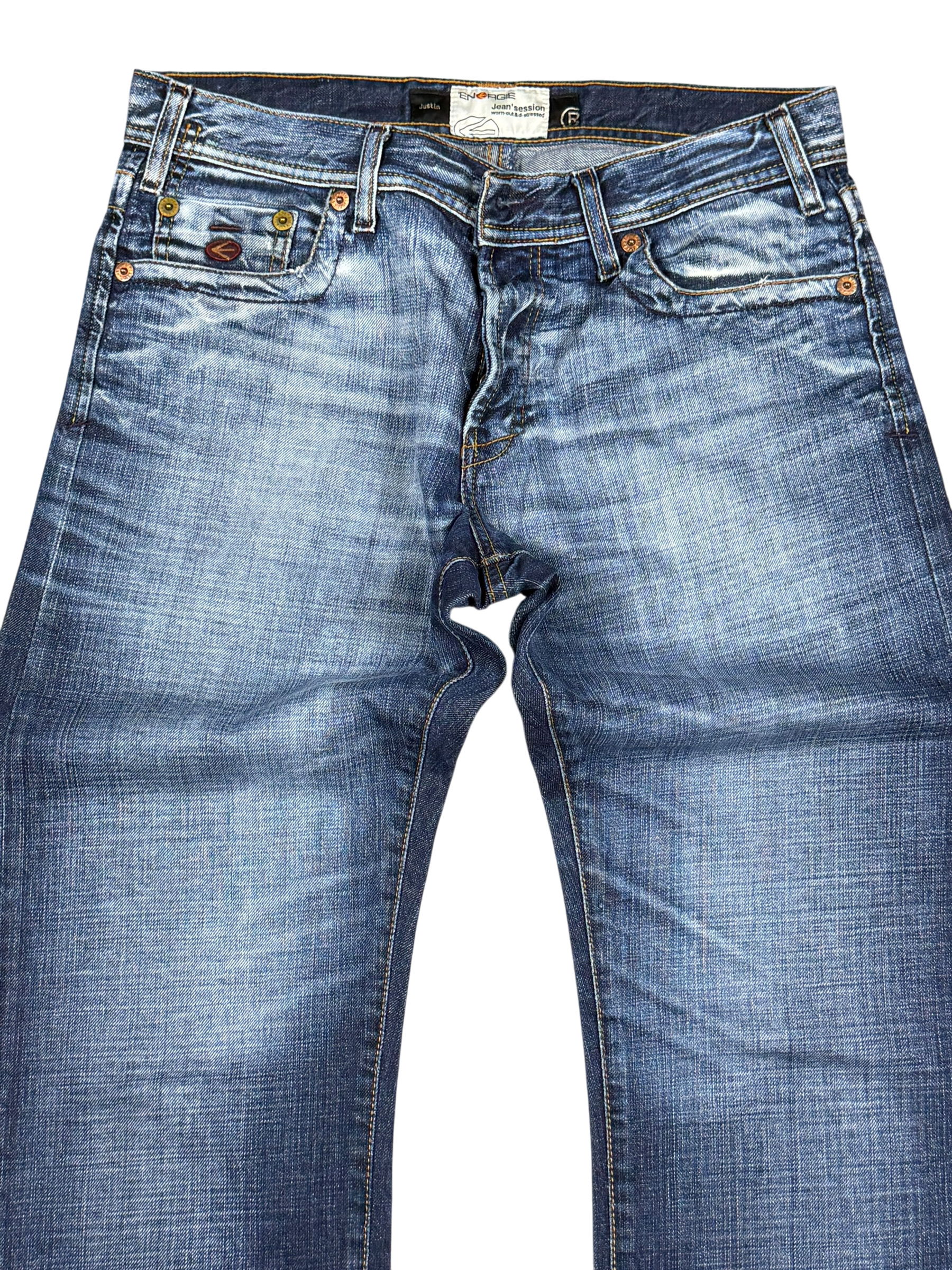 Vintage Straight-Fit Jeans (S)