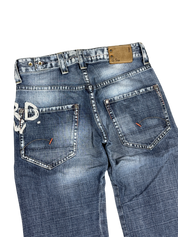 G-Star vintage washed bootcut jeans (S)