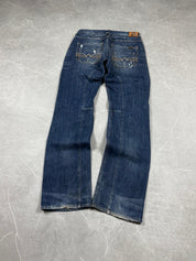 Vintage Japan Rags Straight Jeans (M-L)