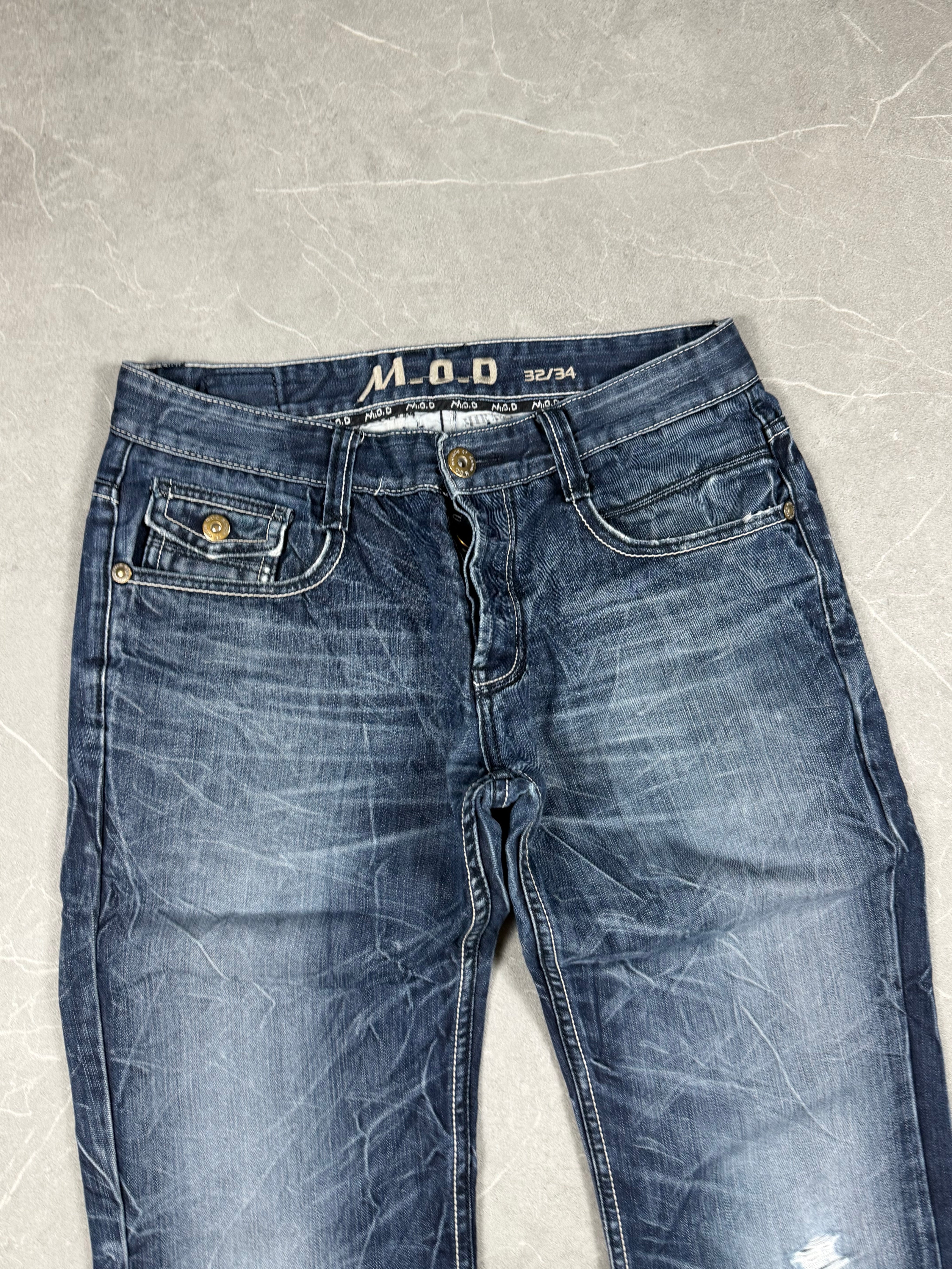Vintage washed Straight Jeans (M)