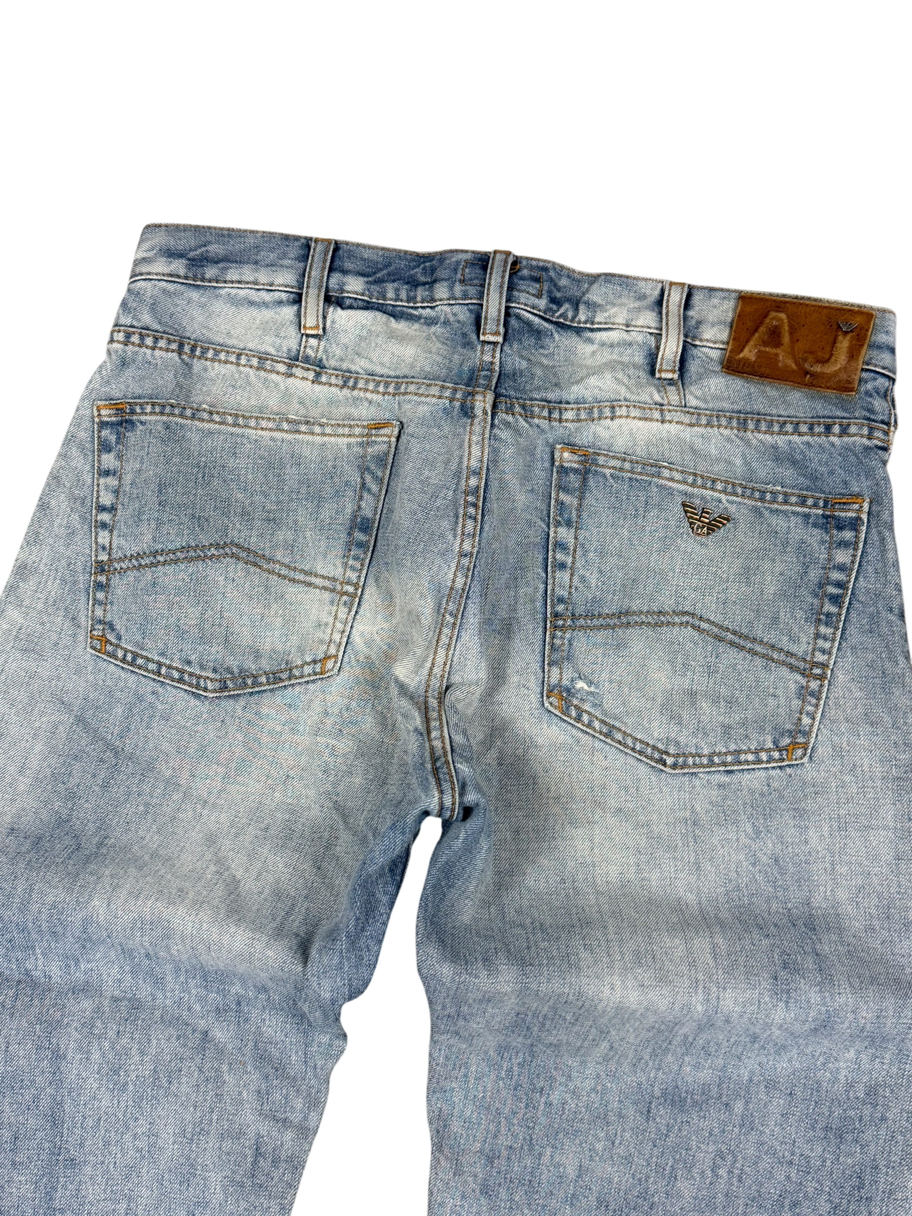 Armani Straight-Fit Jeans (S)