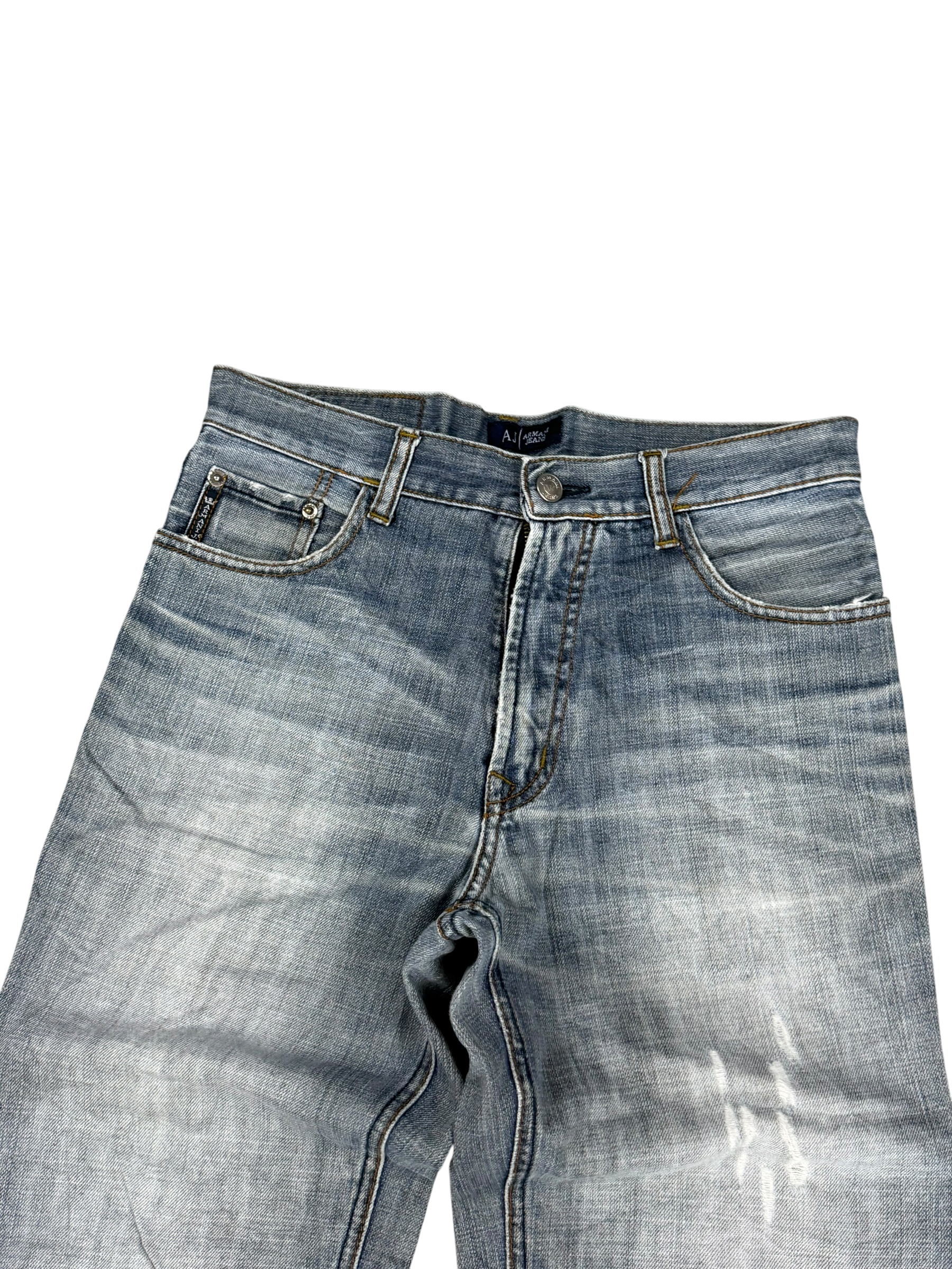 Armani Straight-Fit Jeans (XS)