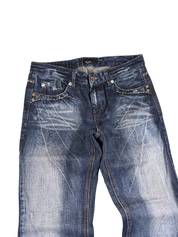 Crazy washed Bootcut Jeans (XS)