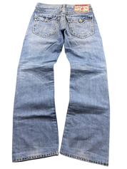 True Religion vintage washed Straight Jeans (S)