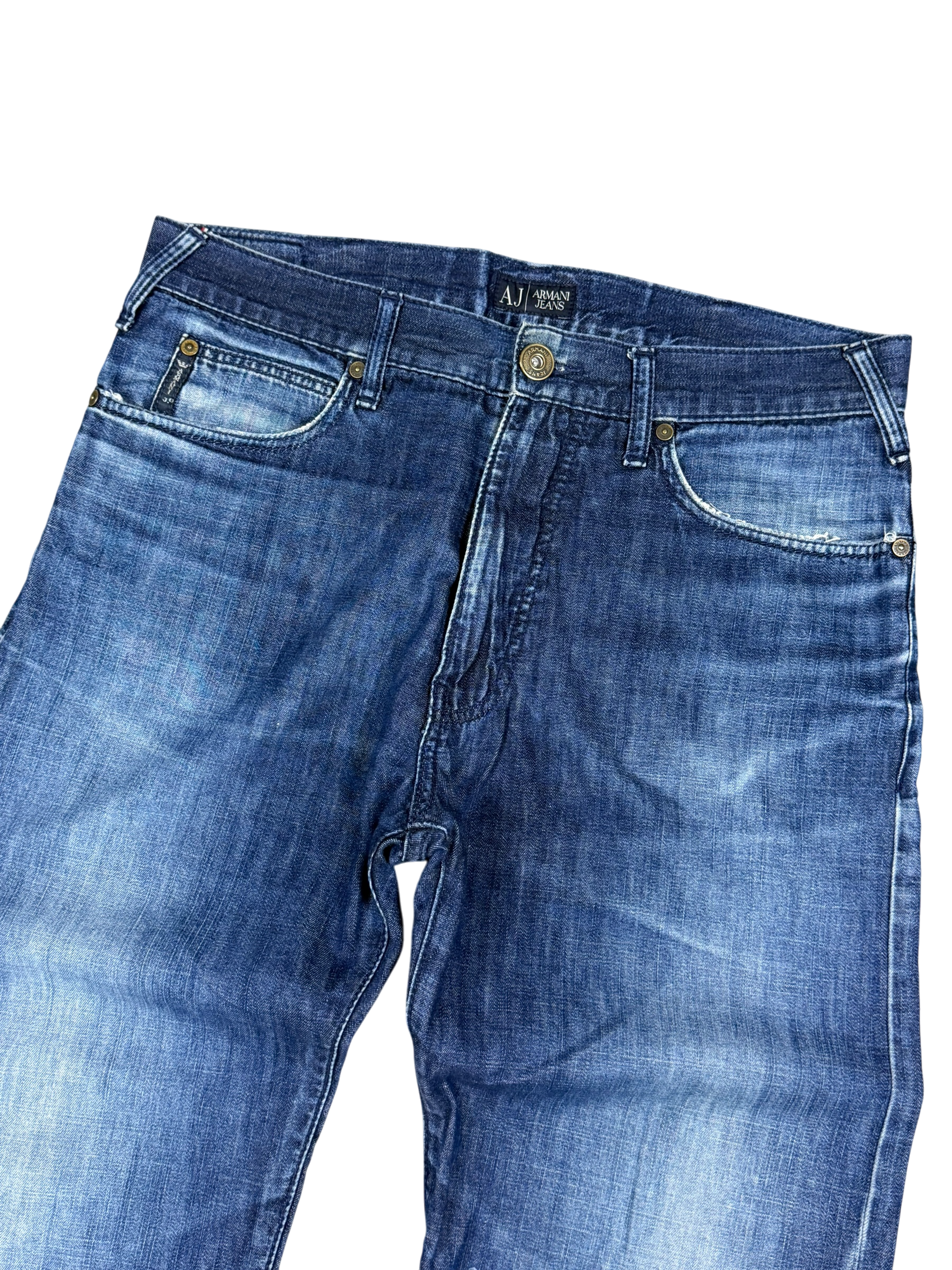 Armani Straight-Fit Jeans (S)