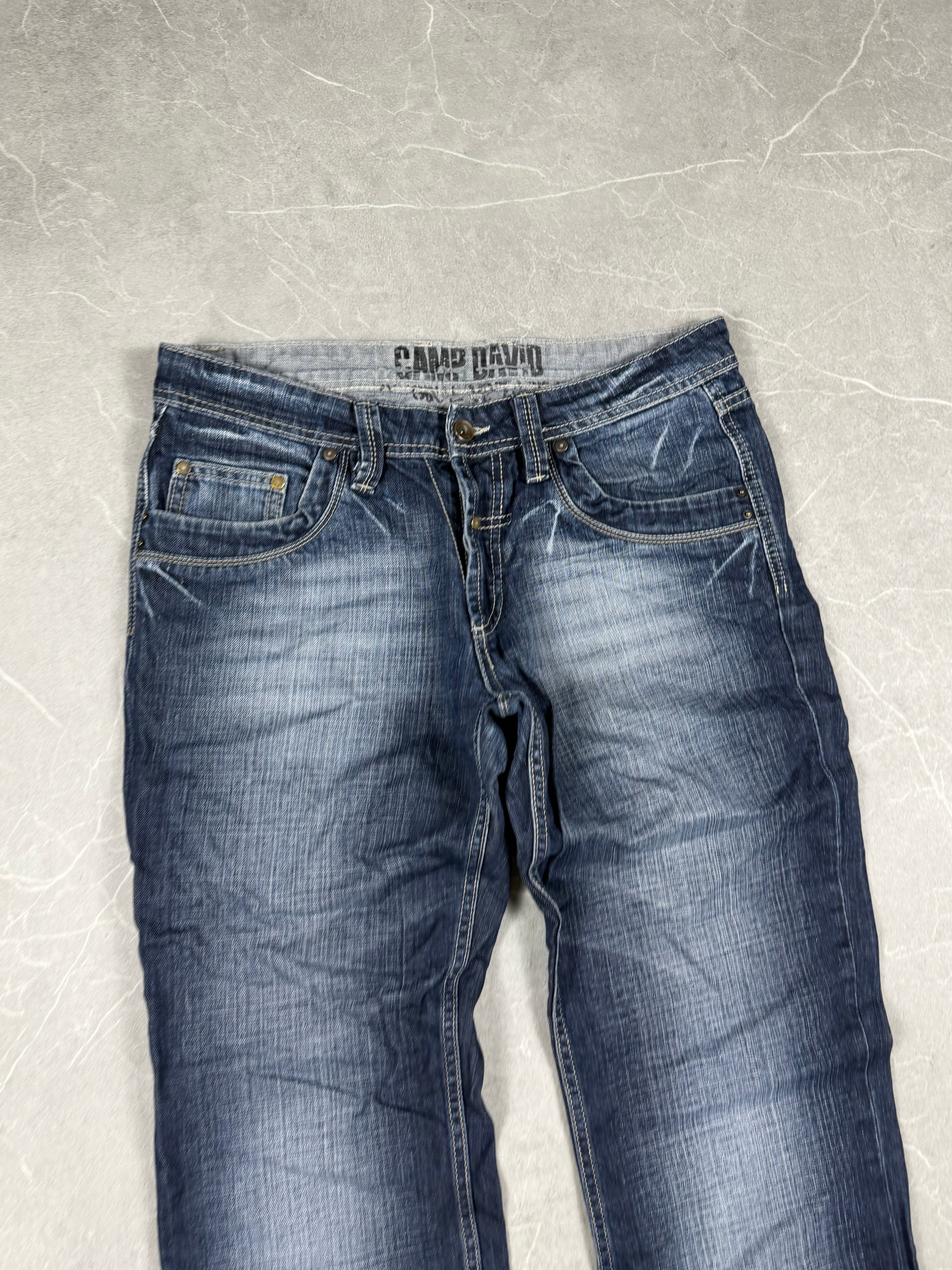 Camp David washed Bootcut Jeans (S-M)