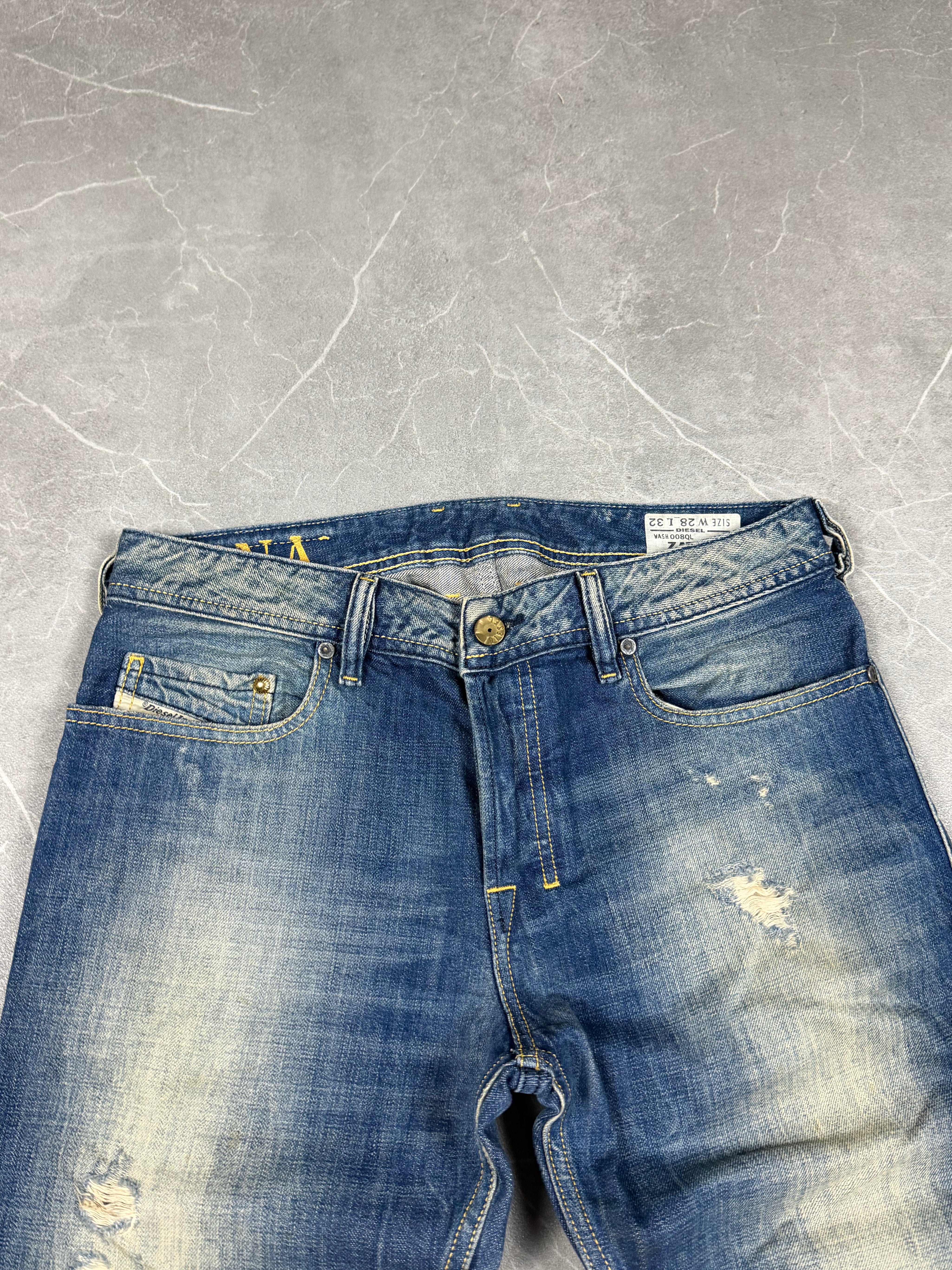 Diesel Sand Washed Bootcut Jeans (S)