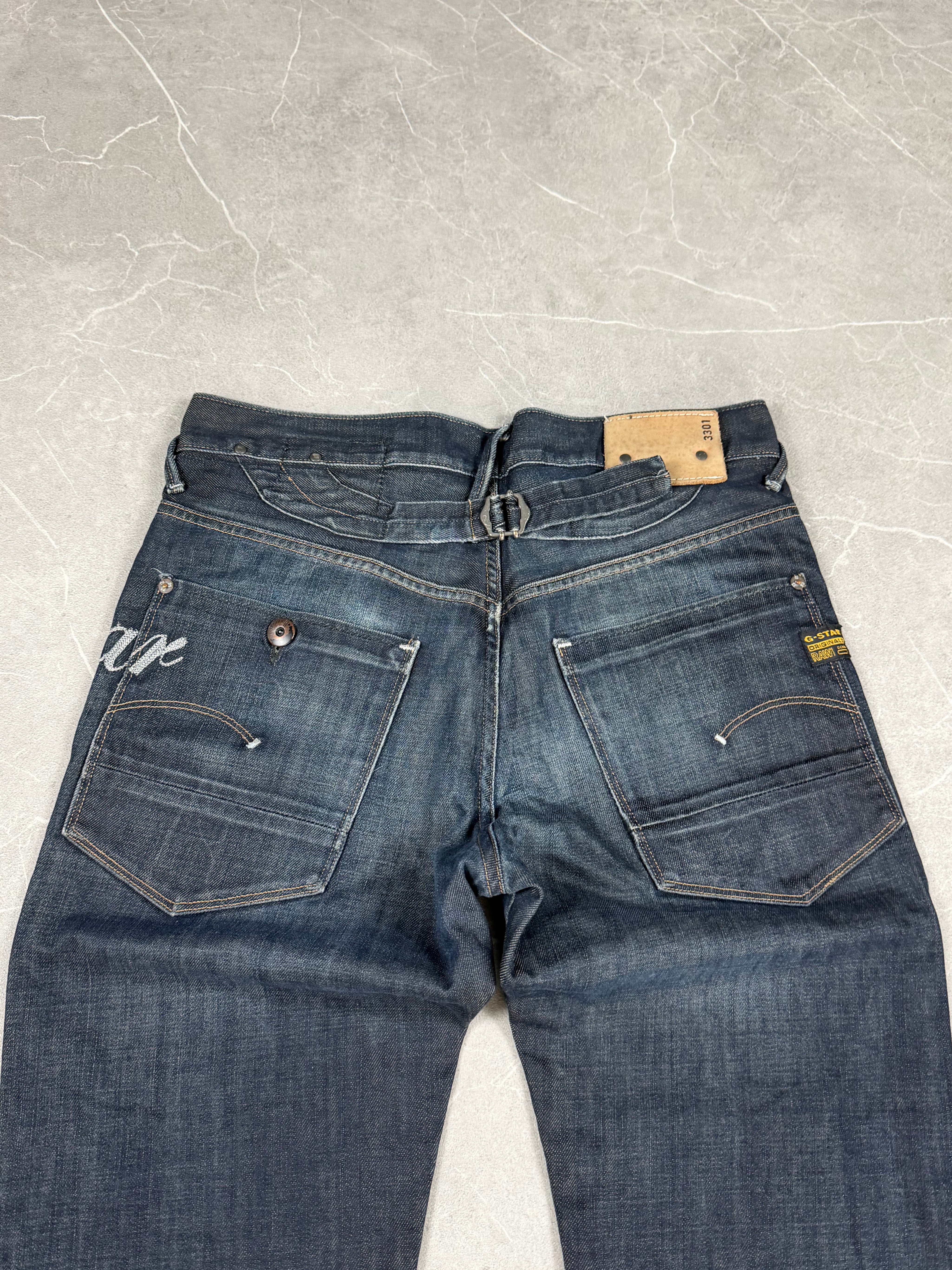 Vintage G-Star Logo Jeans (S-M)