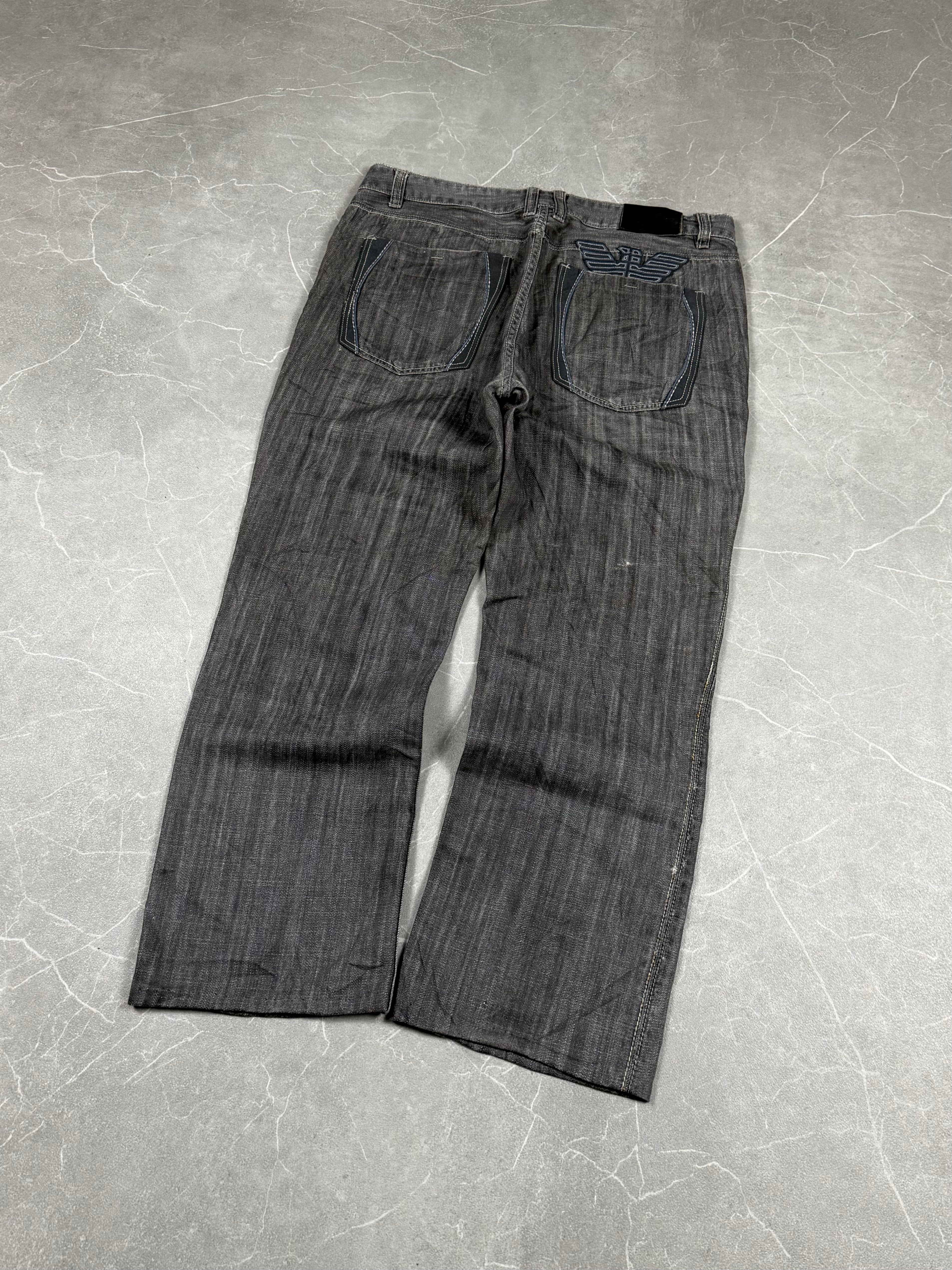 Vintage Armani Baggy Jeans (S)