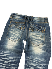 Ultra Washed Straight Jeans (S)