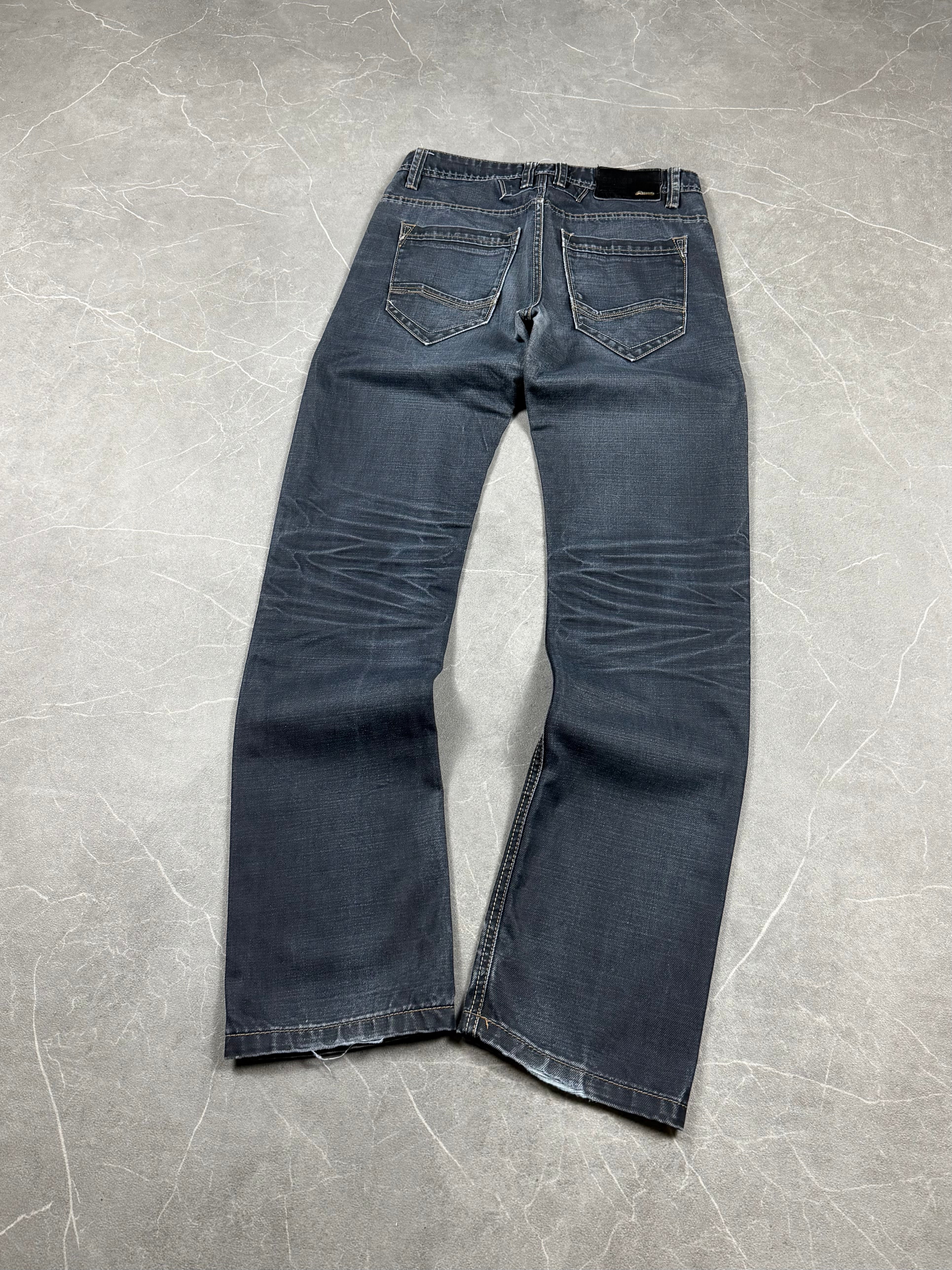 Vintage Washed Slim Jeans (S)