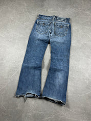True Religion washed/Bootcut Jeans (S)