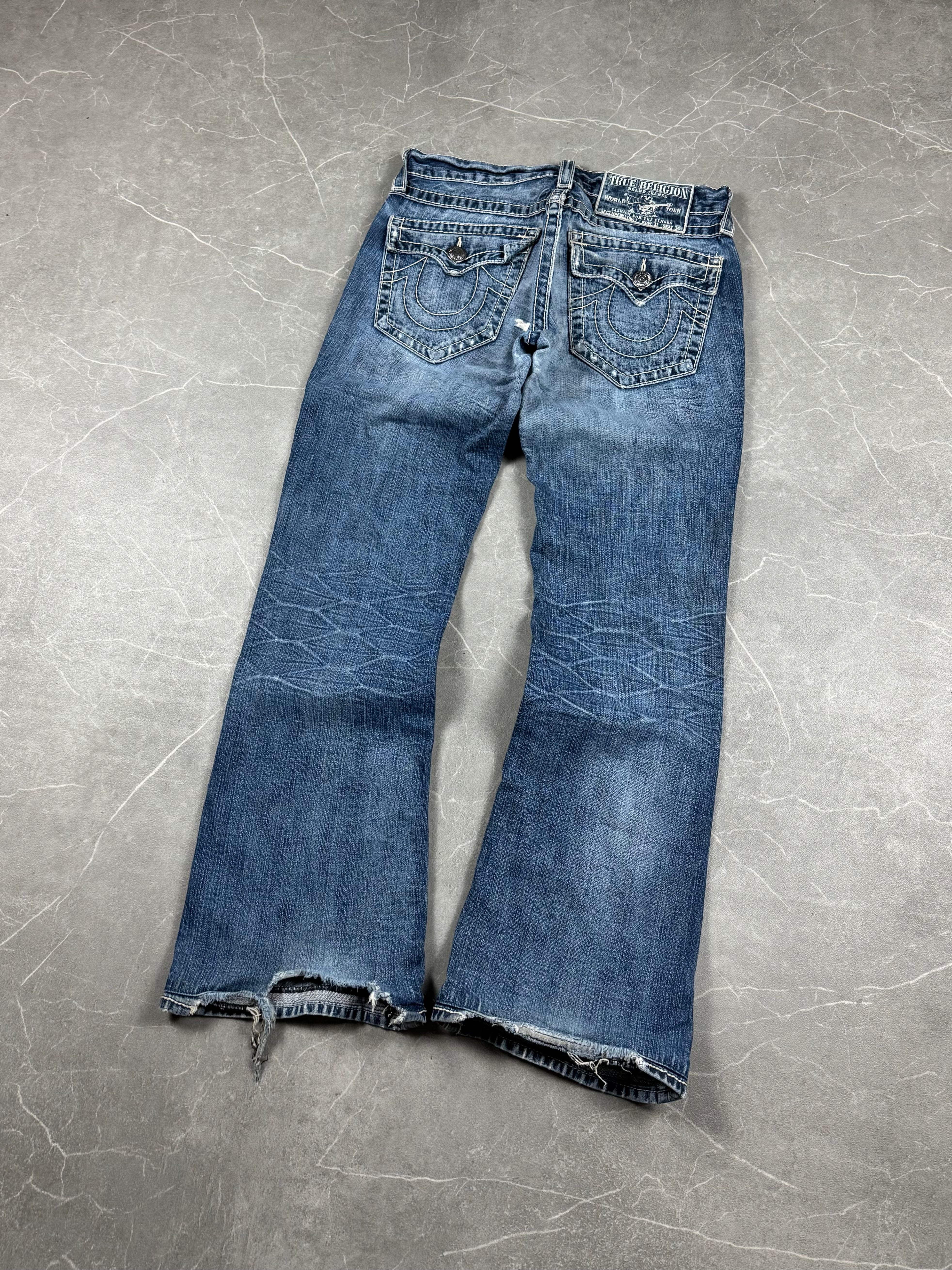 True Religion washed/Bootcut Jeans (S)