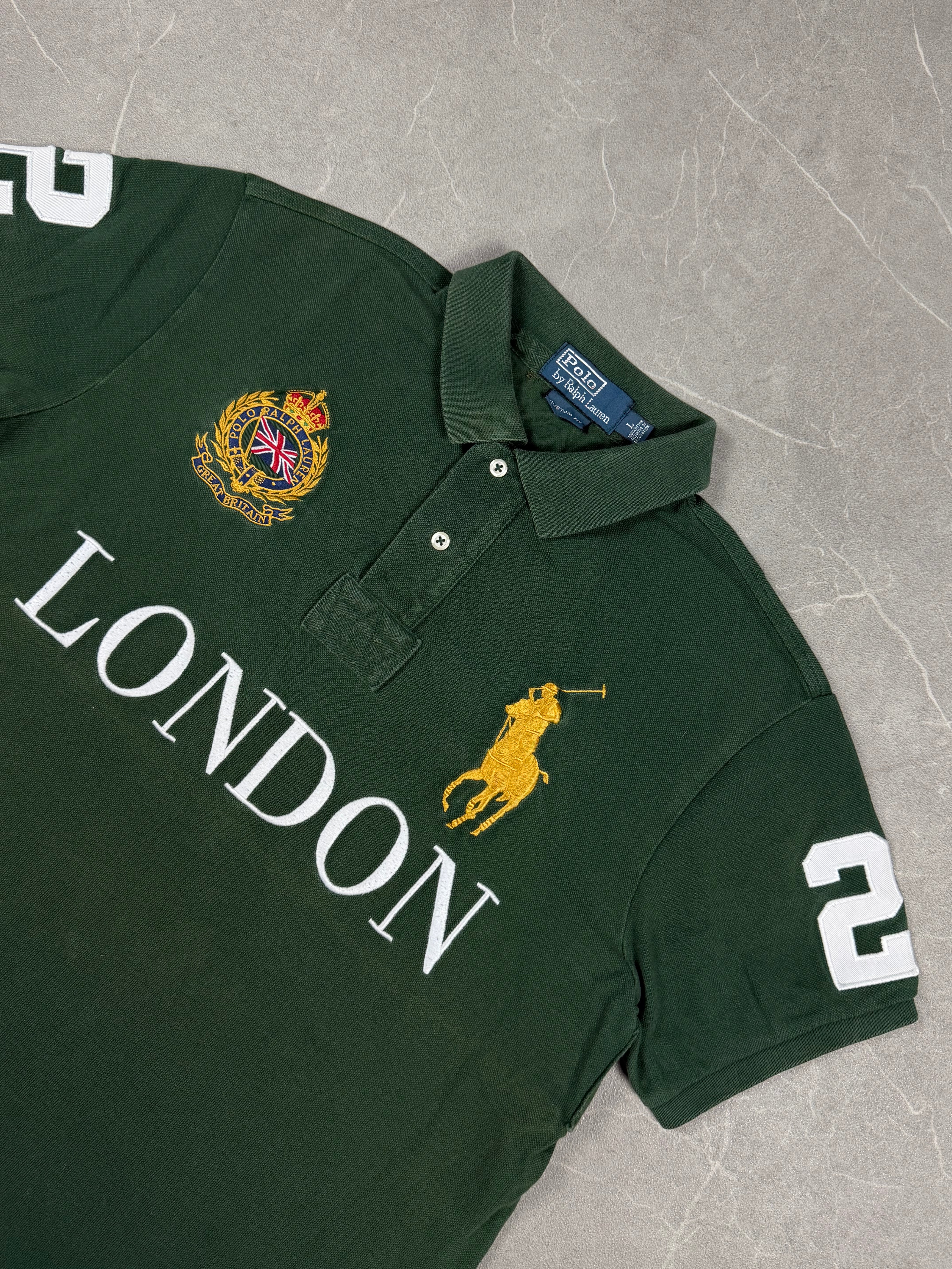 Ralph Lauren Big Pony LONDON slimfit Poloshirt (L)
