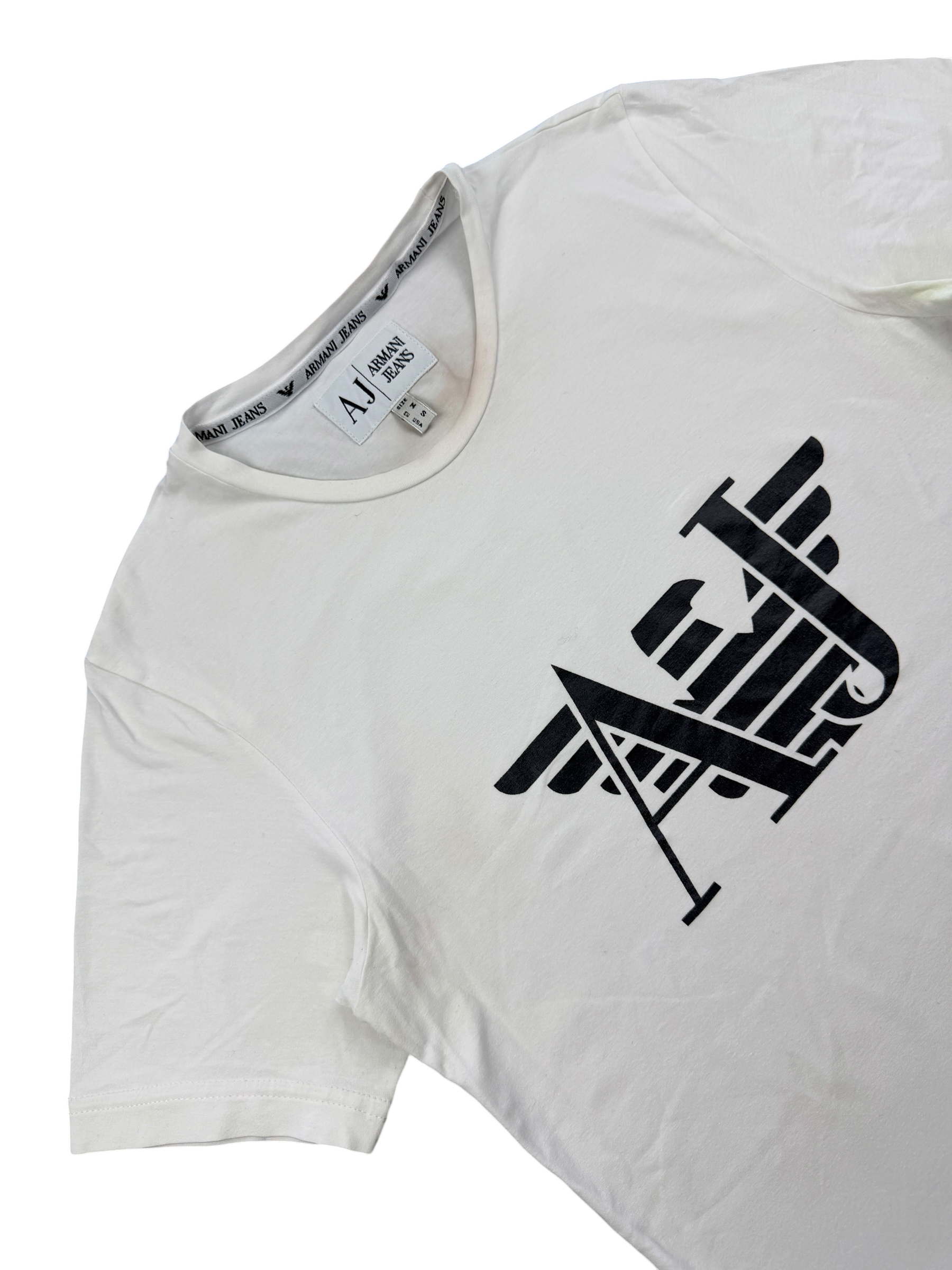 Armani printed Logo Slimfit Tshirt (M)