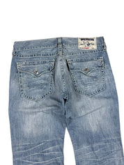 True Religion Washed Bootcut Jeans (L)