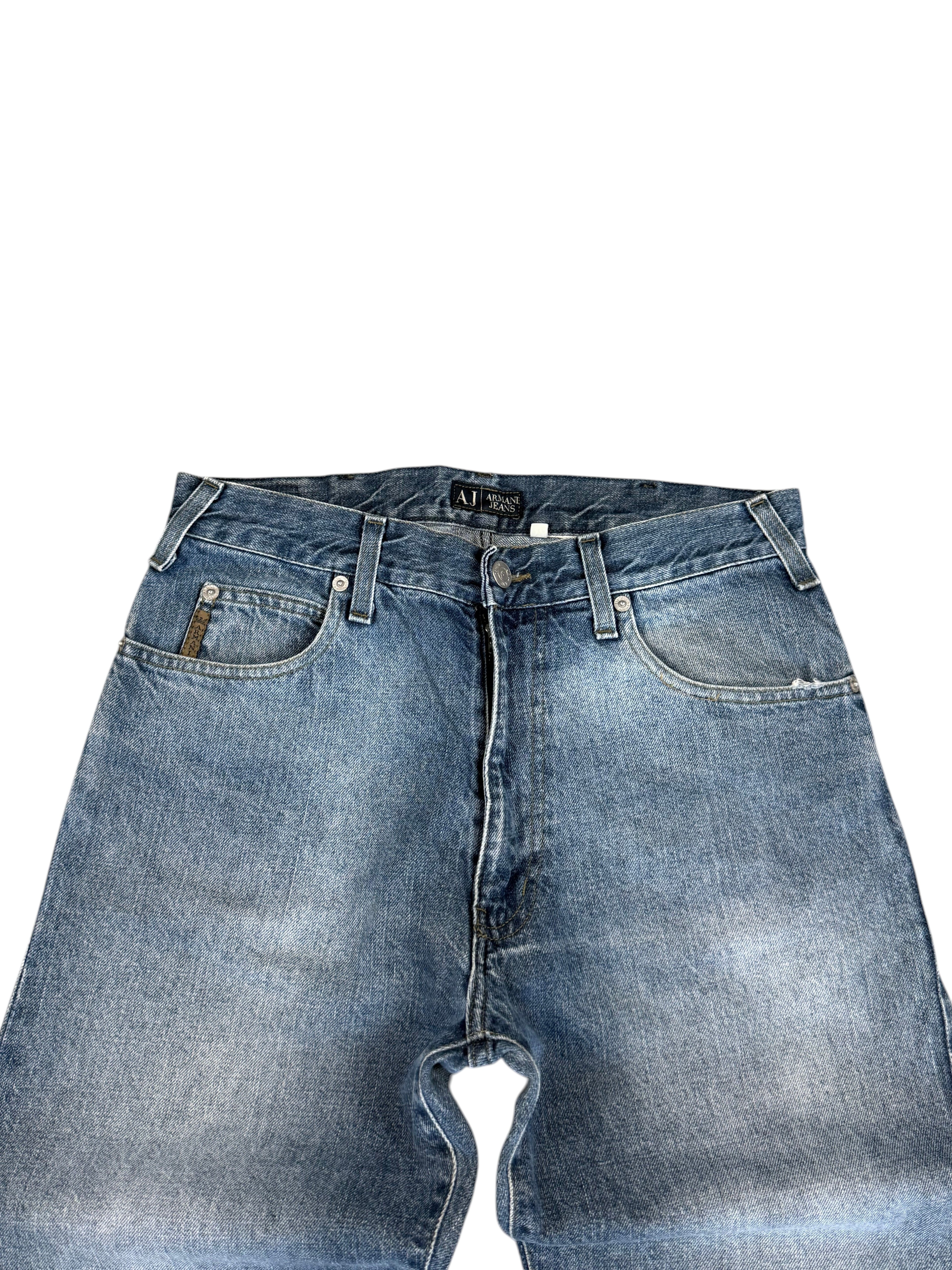 Armani Straight-Fit Jeans (S)
