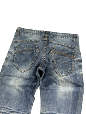 Washed Straightfit Jeans (S-M)