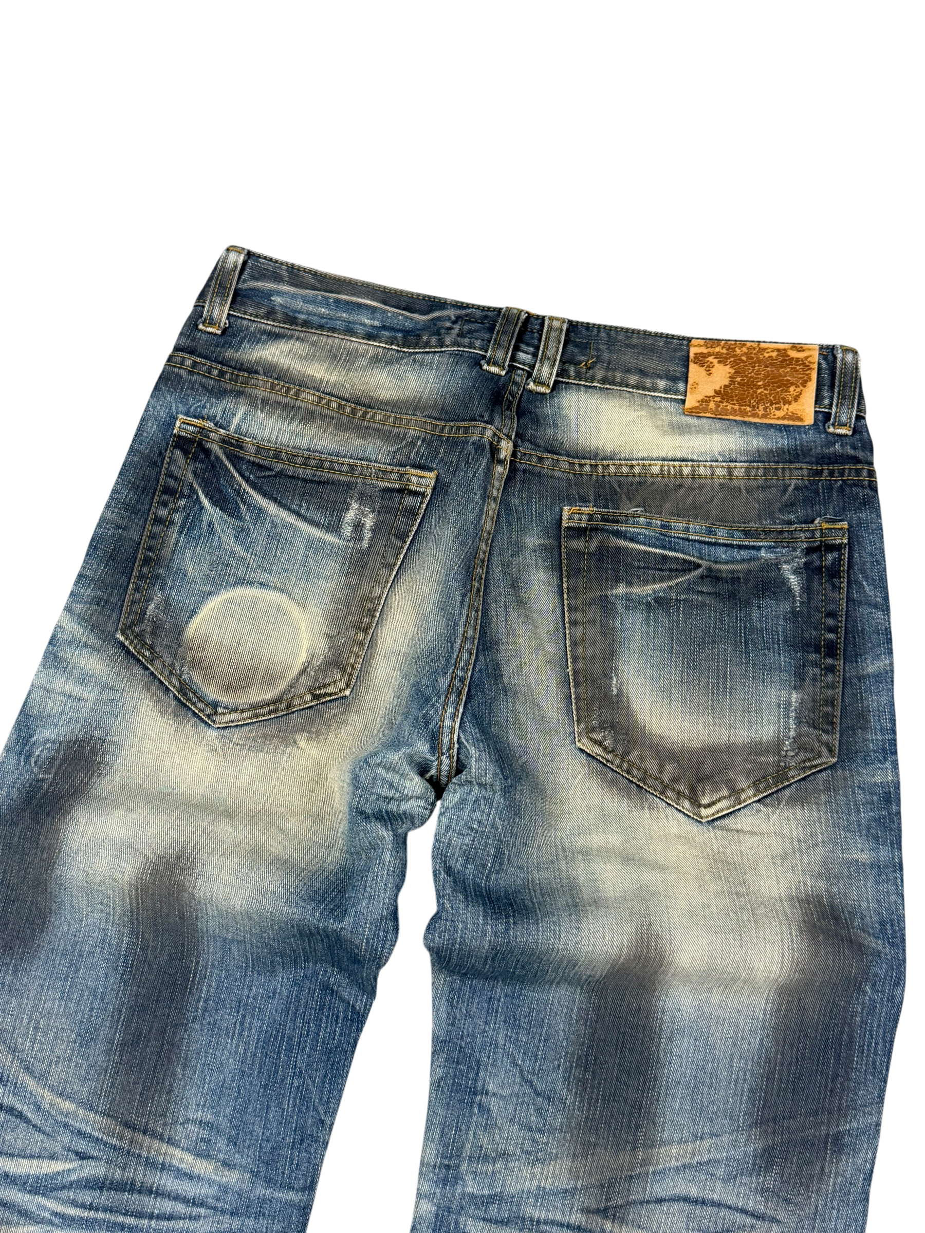 Crazy washed Straightfit Jeans (S)