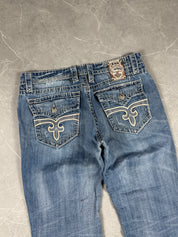 Rock Revival washed Bootcut Jeans (L-XL)