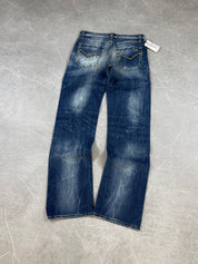 Vintage washed Straight Jeans (M)