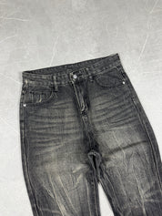 Vintage Washed Bootcut Jeans (S)