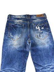 Ultra washed Straight Jeans (L)
