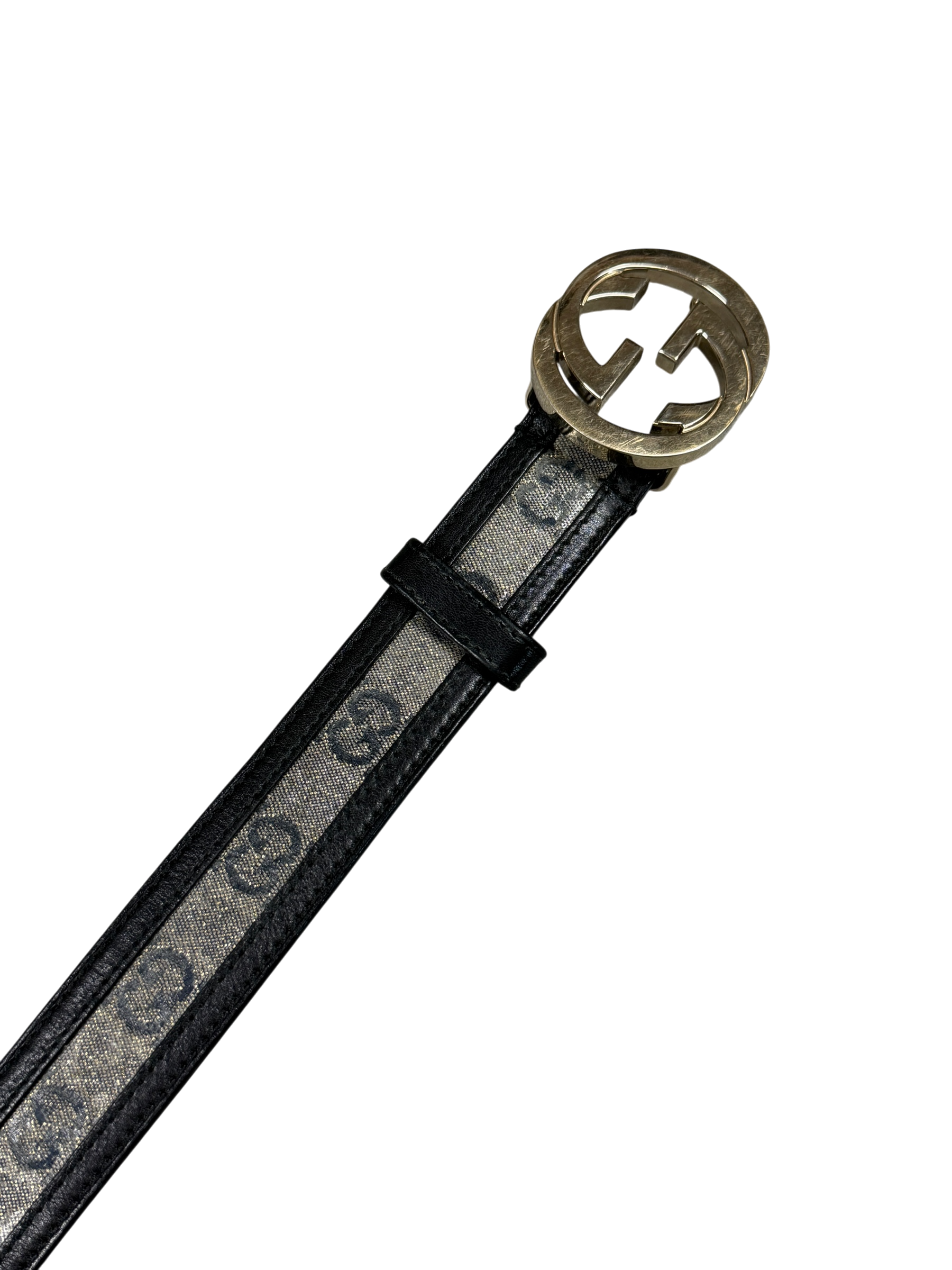 Gucci Monogram Belt *WOMEN (95cm)