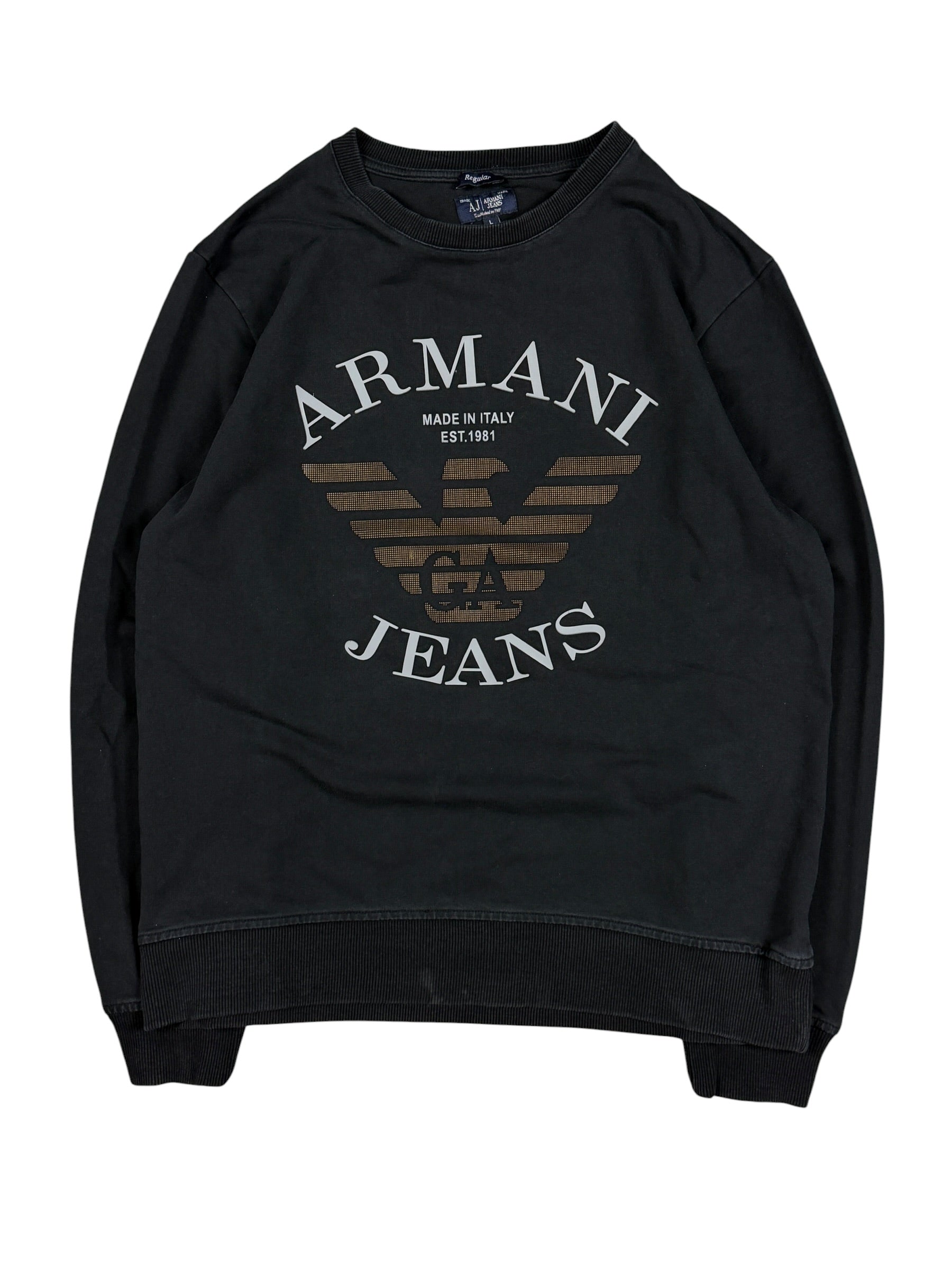 Armani Big Logo Sweater (S)