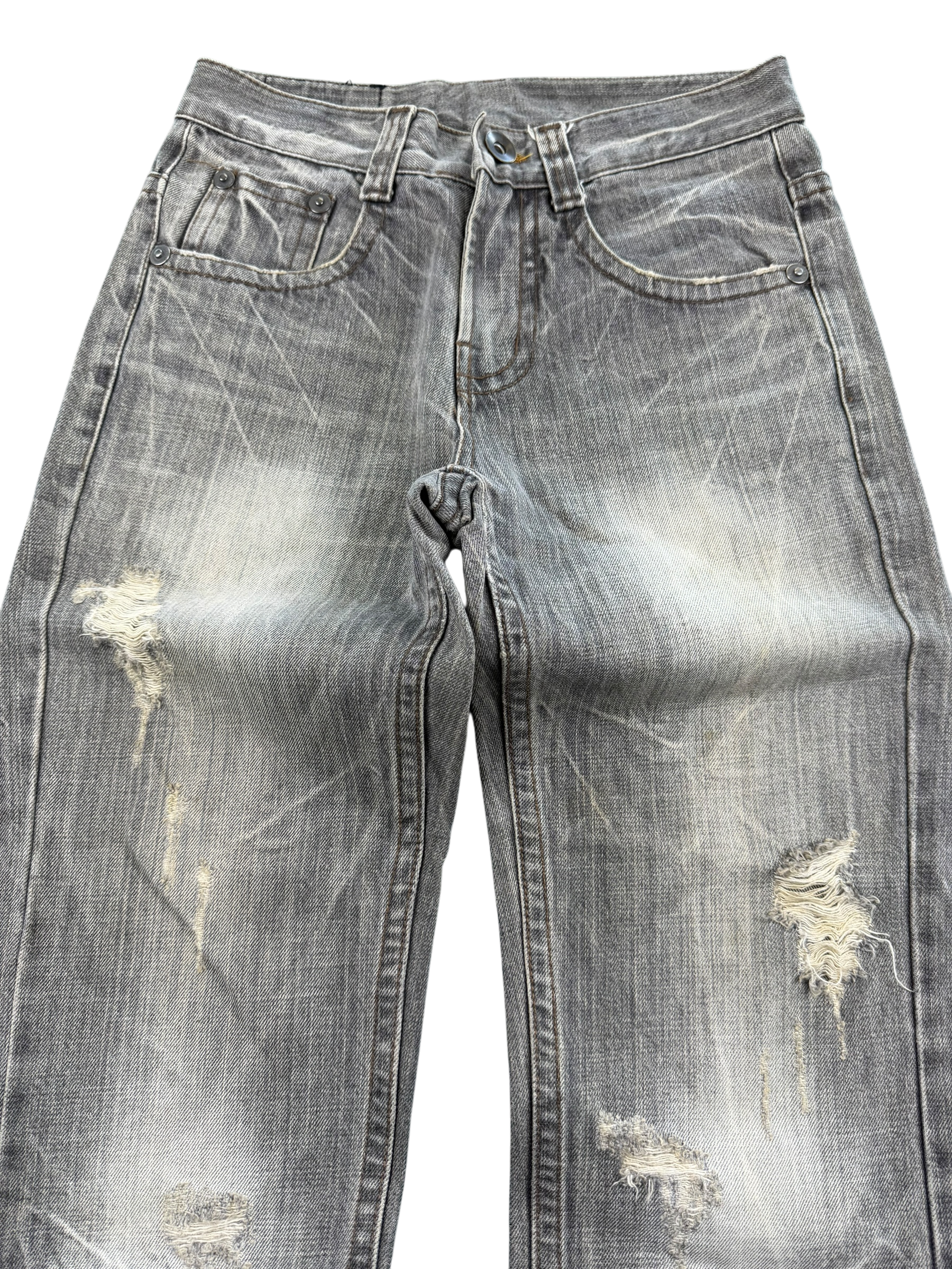 Washed Straightfit Jeans (XS)
