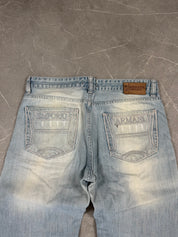 Armani Washed Vintage Logo Jeans (S)