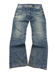 Washed Straight Jeans (S)
