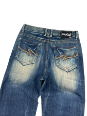 Crazy washed Straightfit Jeans (S-M)