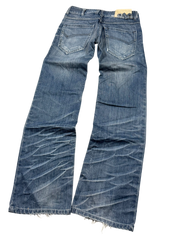 Washed Straight Fit Jeans (XS)