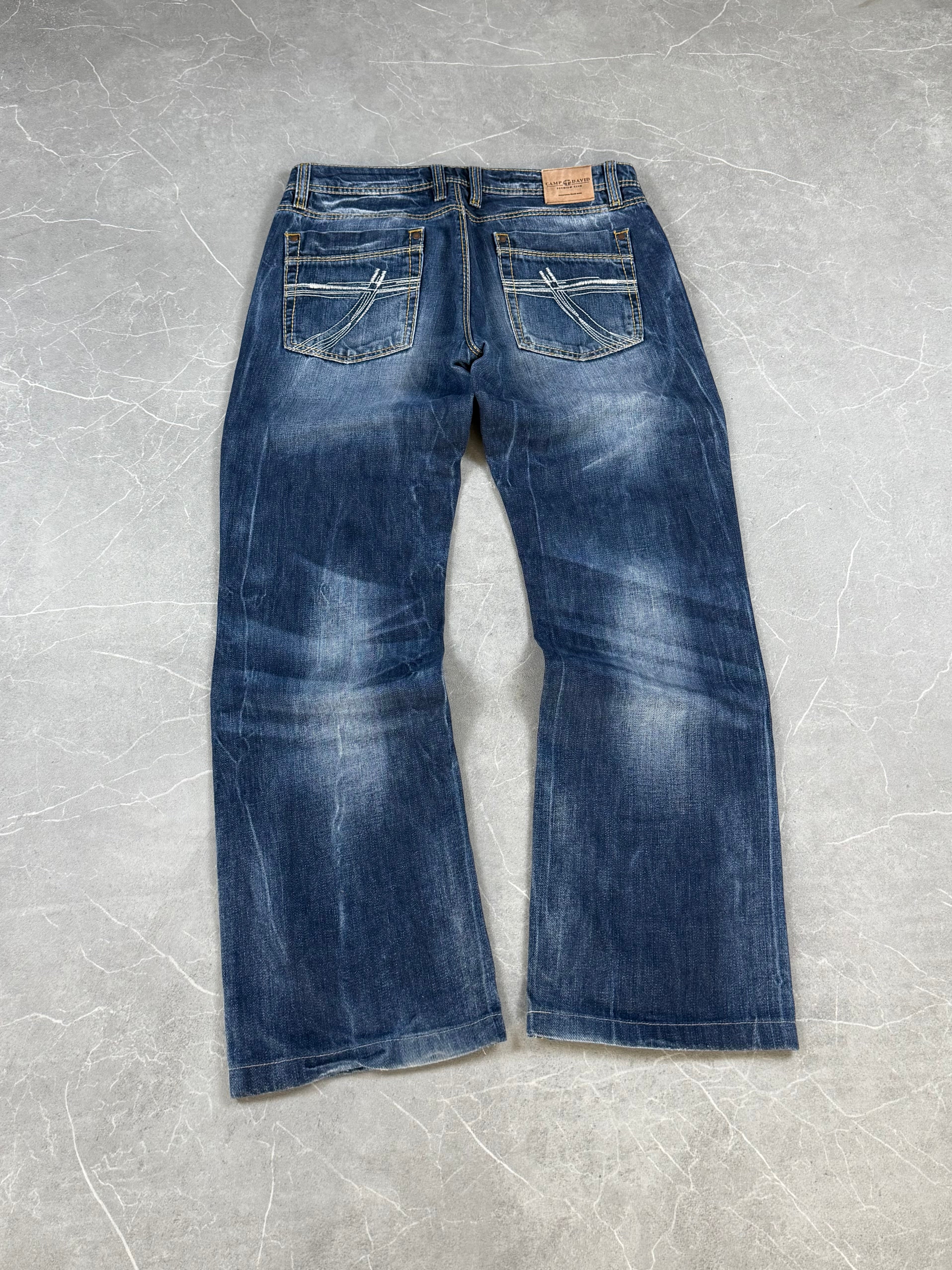 Camp David Washed Baggy Jeans (S)