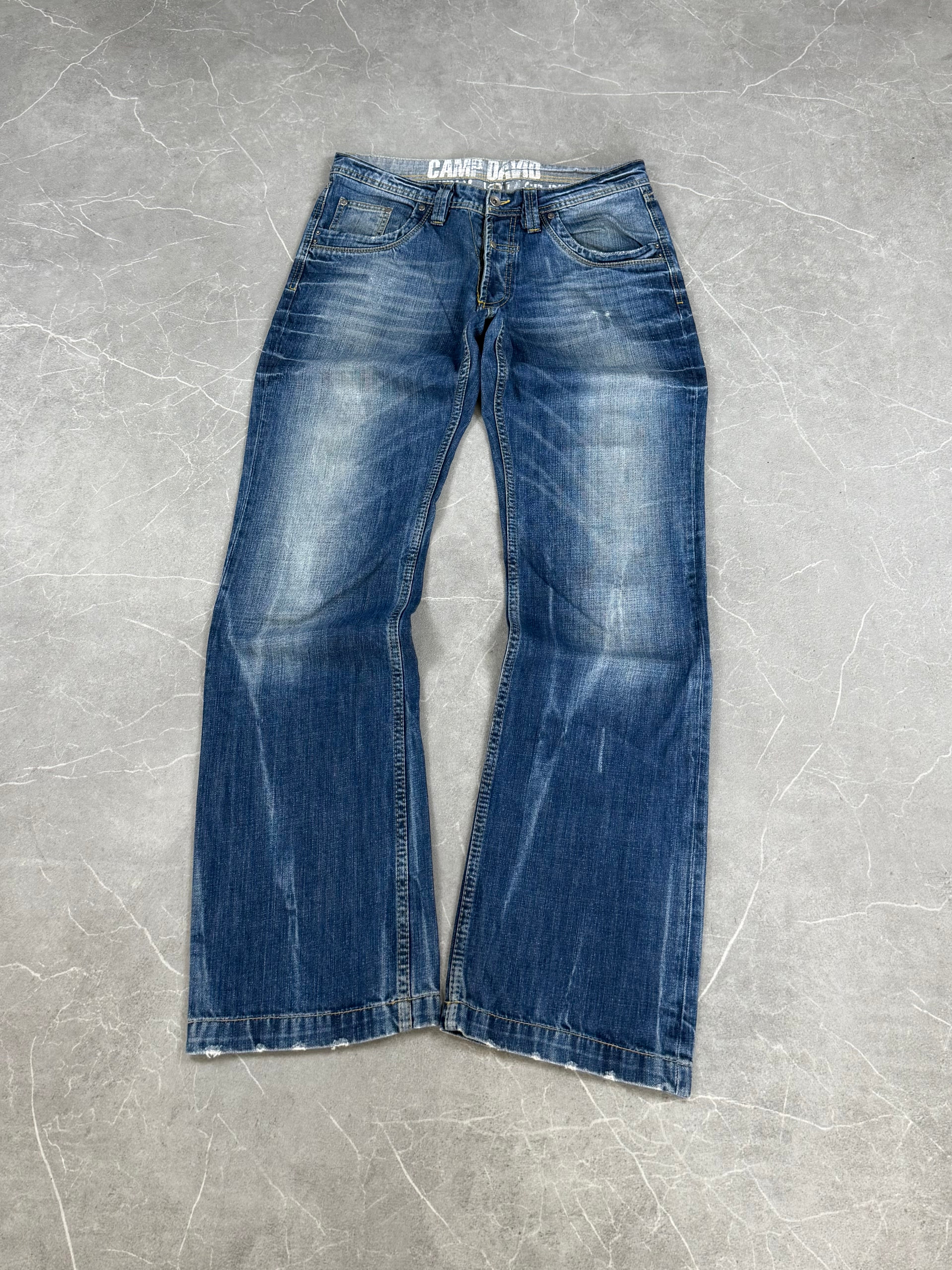 Camp David washed Bootcut Jeans (S)