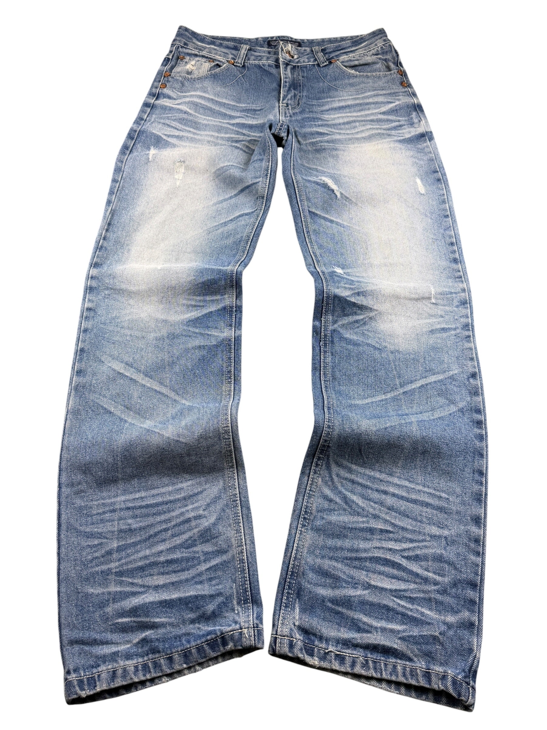Ultra washed Straight Jeans (S)