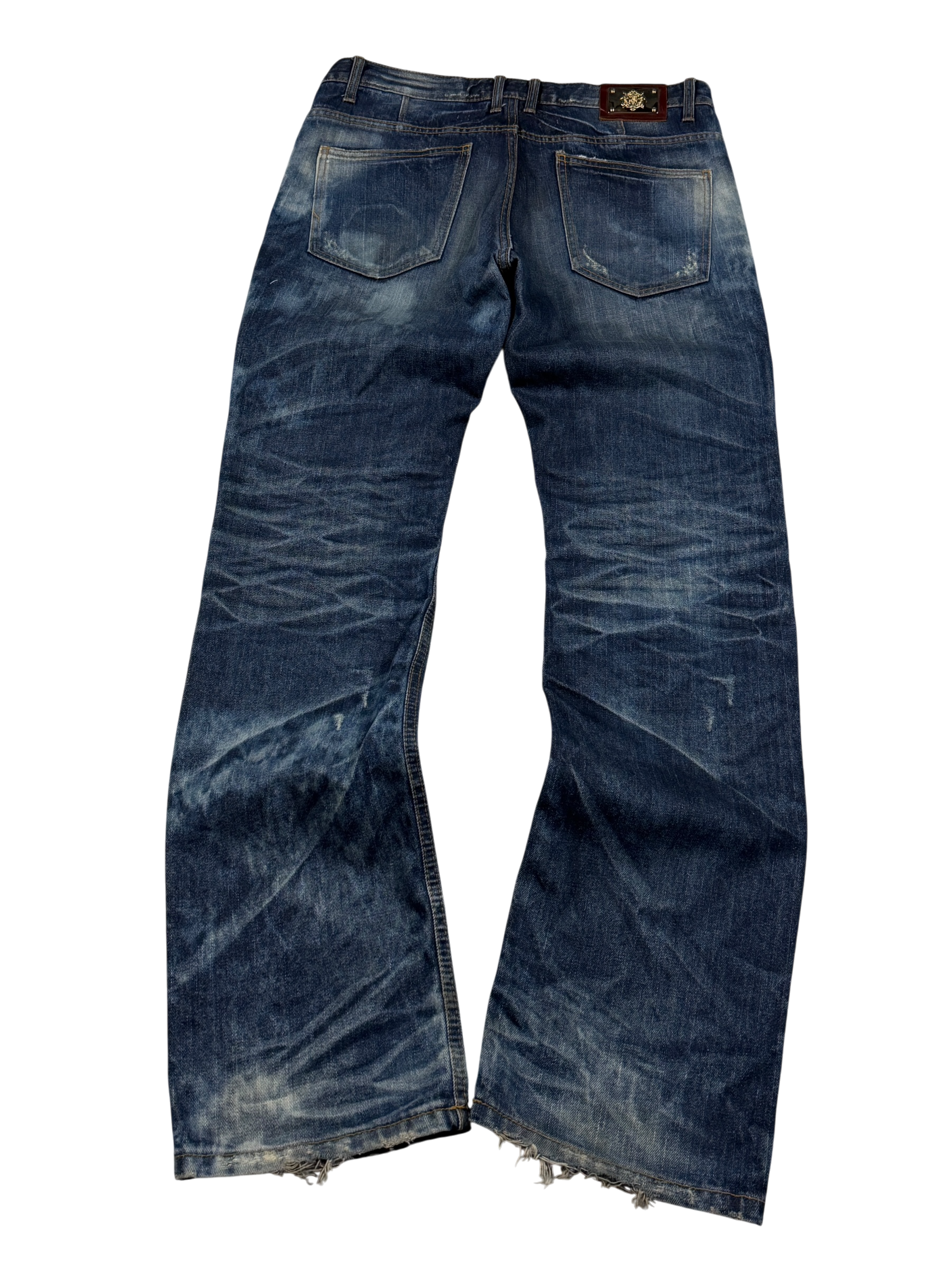 Ultra Washed Straight/Boot Leg Jeans (M)