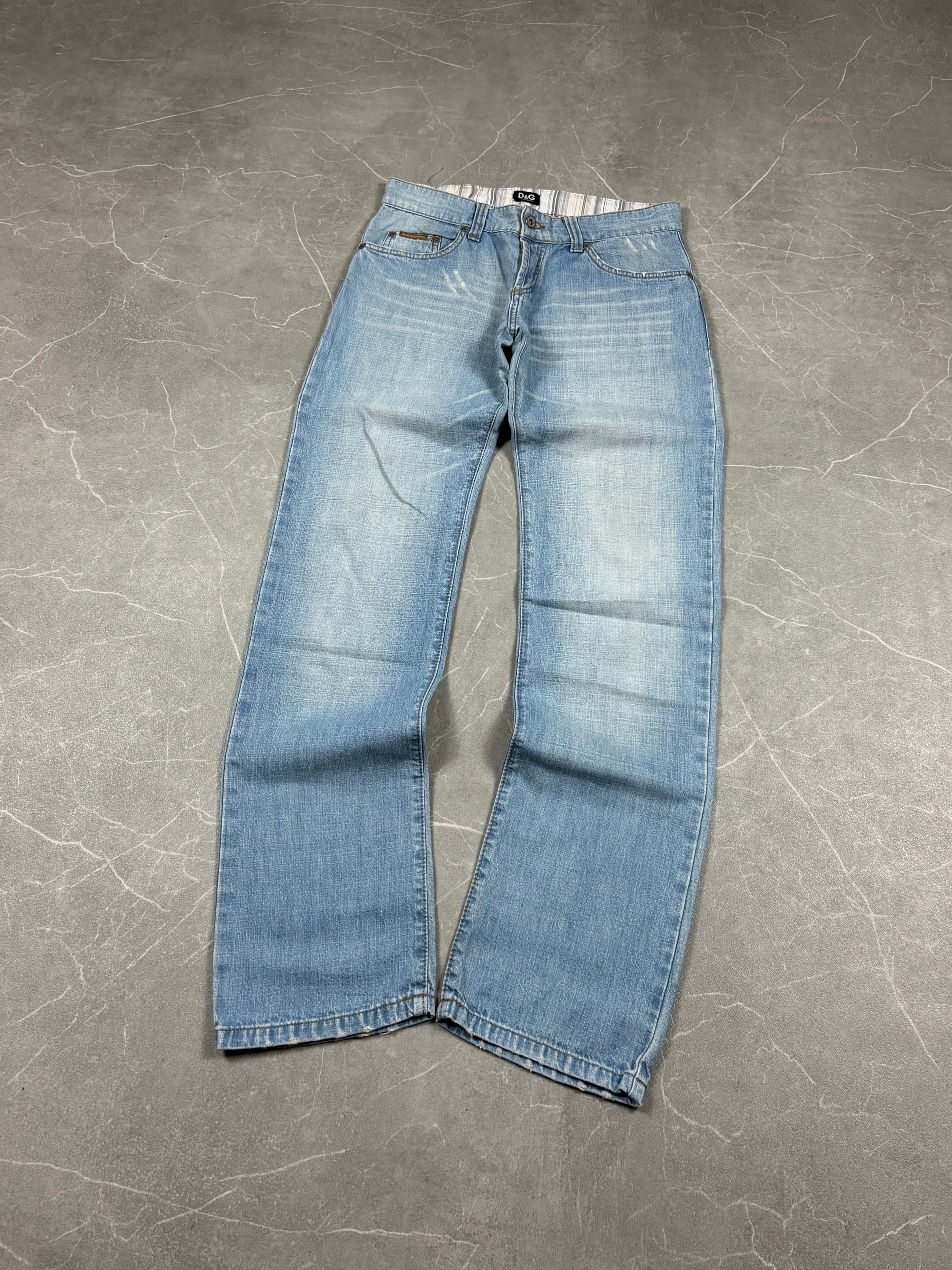 Dolce Gabbana Big Logo Jeans (S)
