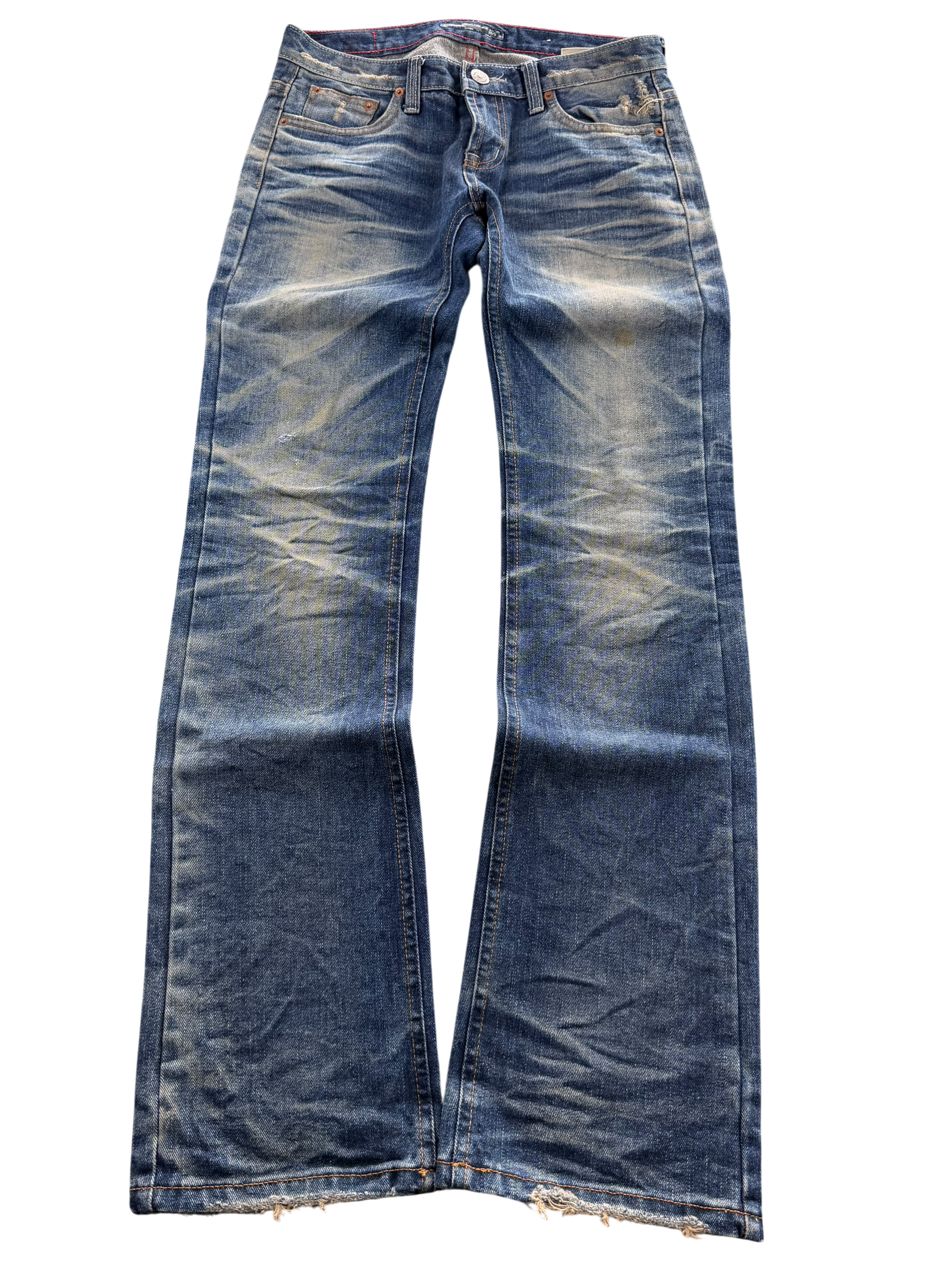 Ultra washed Straightfit Jeans (XS-S)