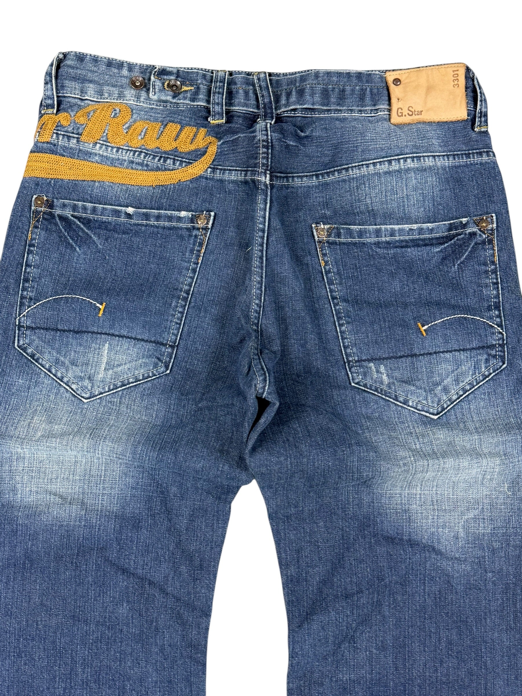 G-Star Logo Bootcut Jeans (L)